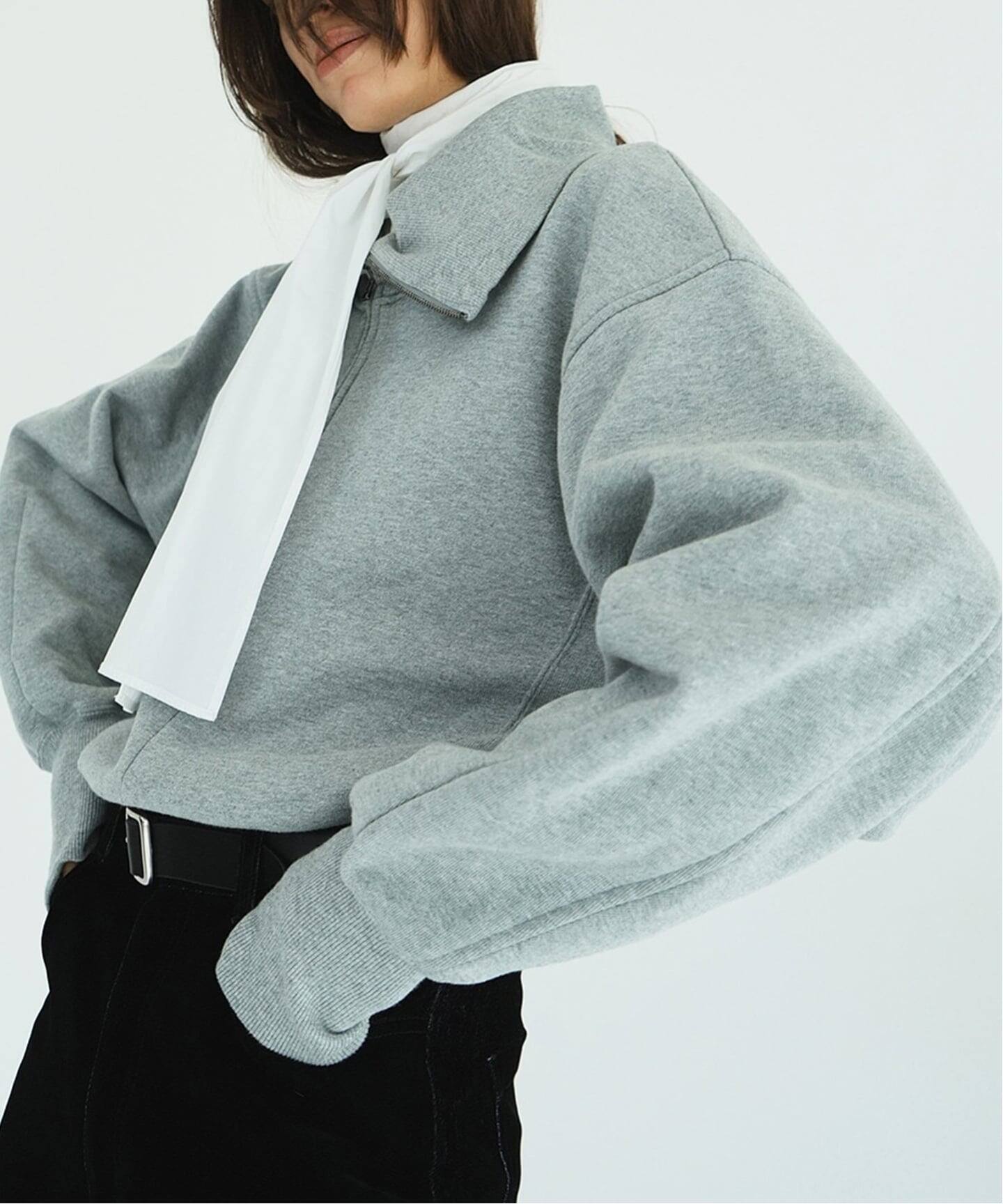 CLANE HALF ZIP SHORT TOPS（Tシャツ／カットソー）｜BOICE FROM