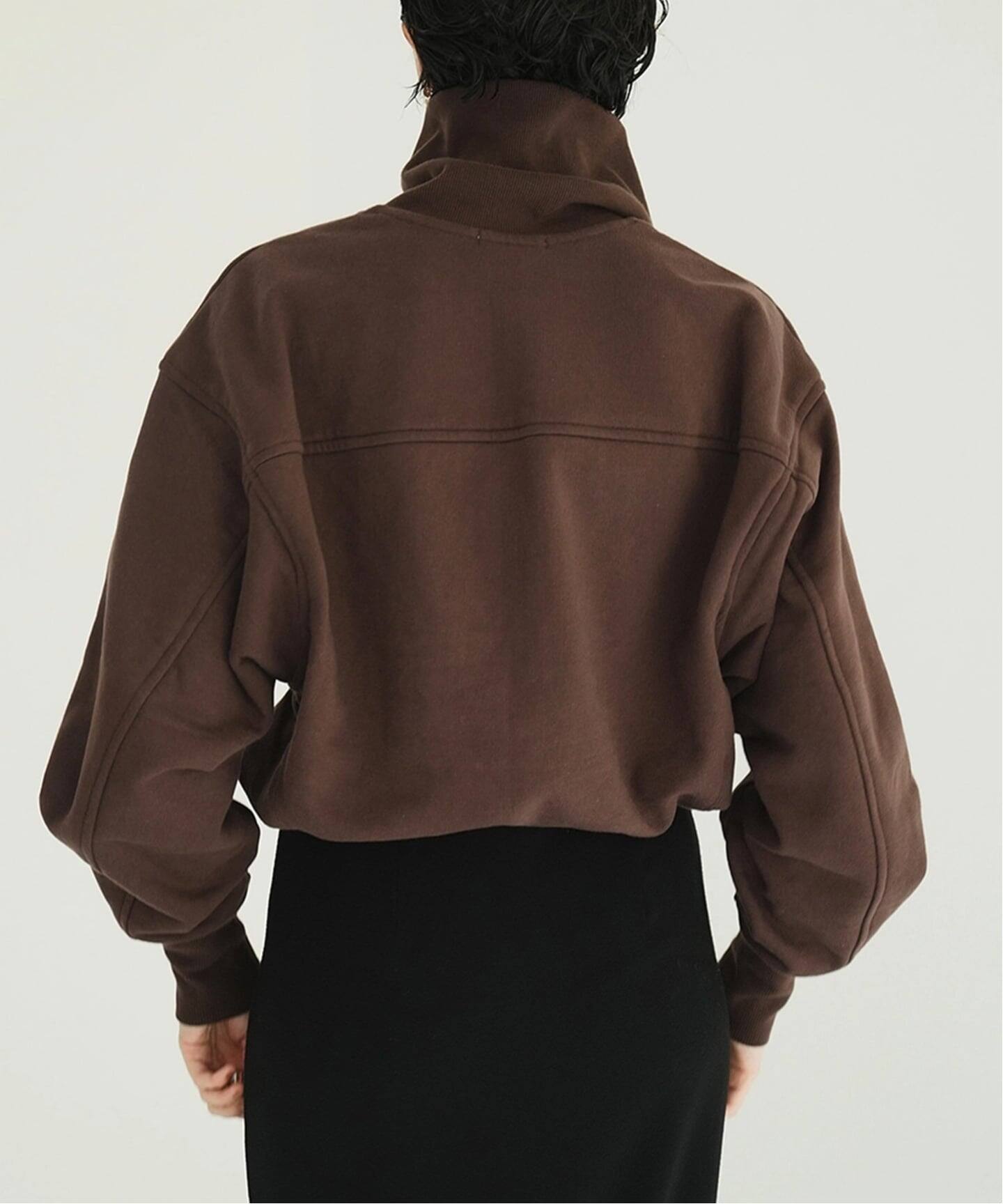 CLANE HALF ZIP SHORT TOPS（Tシャツ／カットソー）｜BOICE FROM