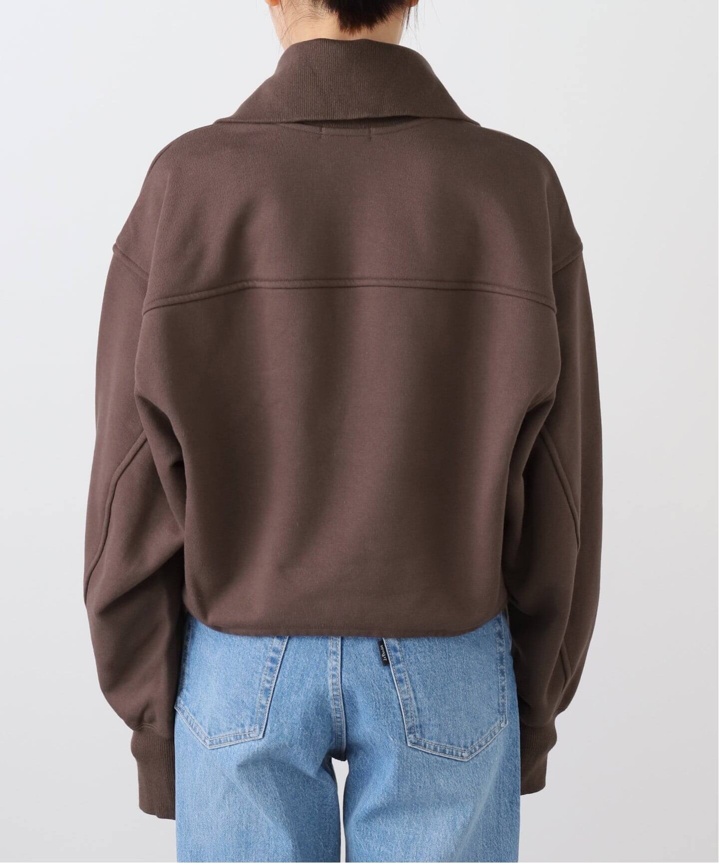 CLANE HALF ZIP SHORT TOPS（Tシャツ／カットソー）｜BOICE FROM