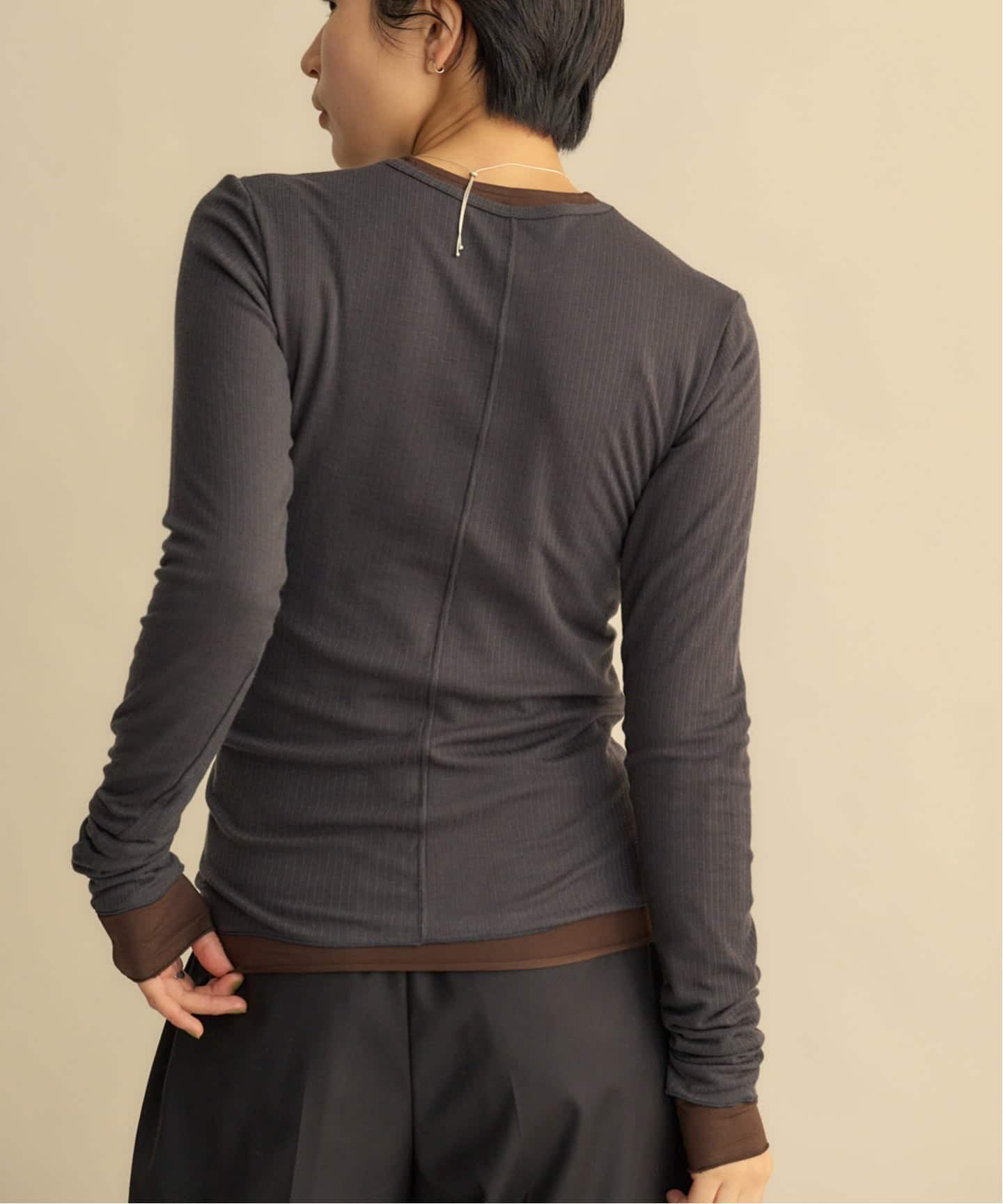 TODAYFUL Tuck Layered Long T-shirts（Tシャツ／カットソー）｜BOICE