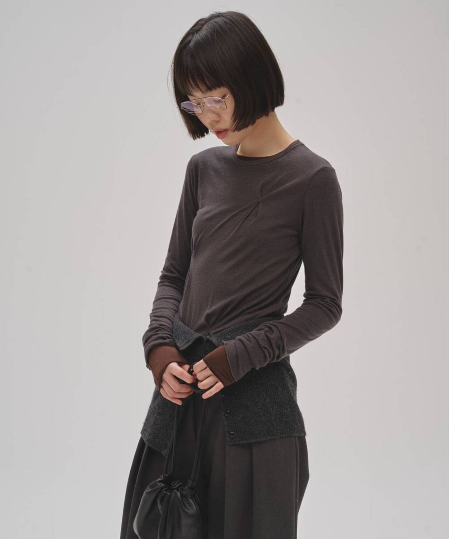 TODAYFUL Tuck Layered Long T-shirts（Tシャツ／カットソー）｜BOICE