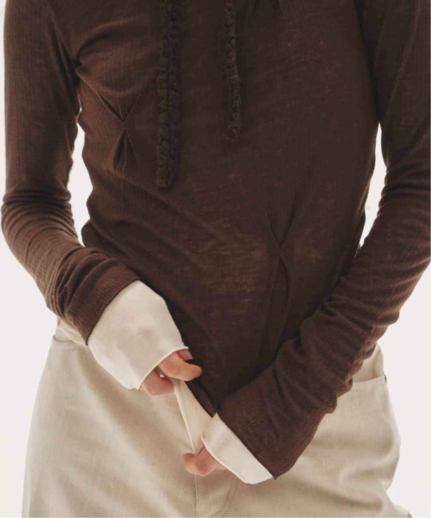 TODAYFUL Tuck Layered Long T-shirts（Tシャツ／カットソー）｜BOICE