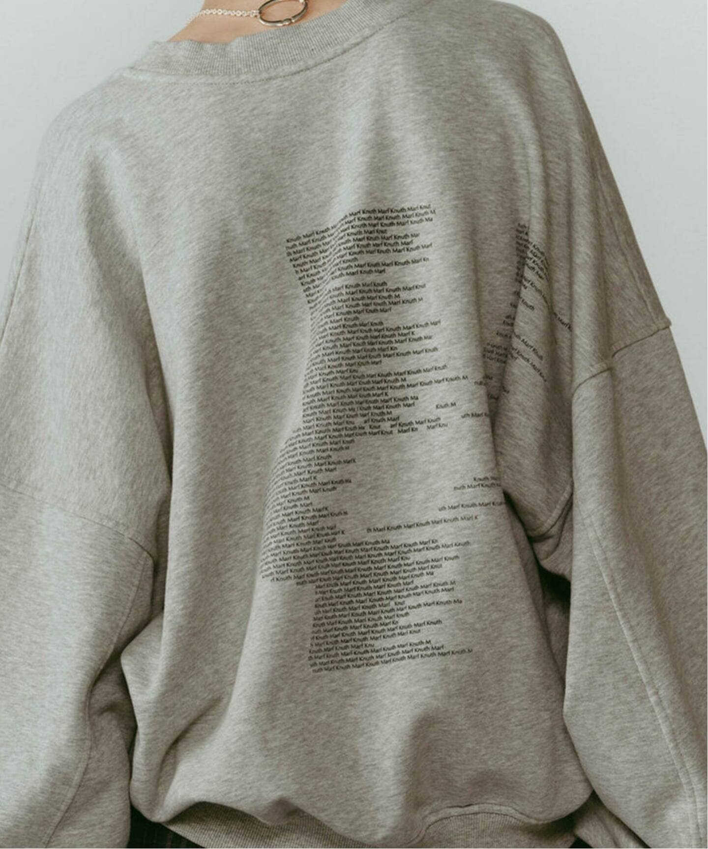 KnuthMarf Kerror design sweat（スウェット）｜BOICE FROM BAYCREW'S