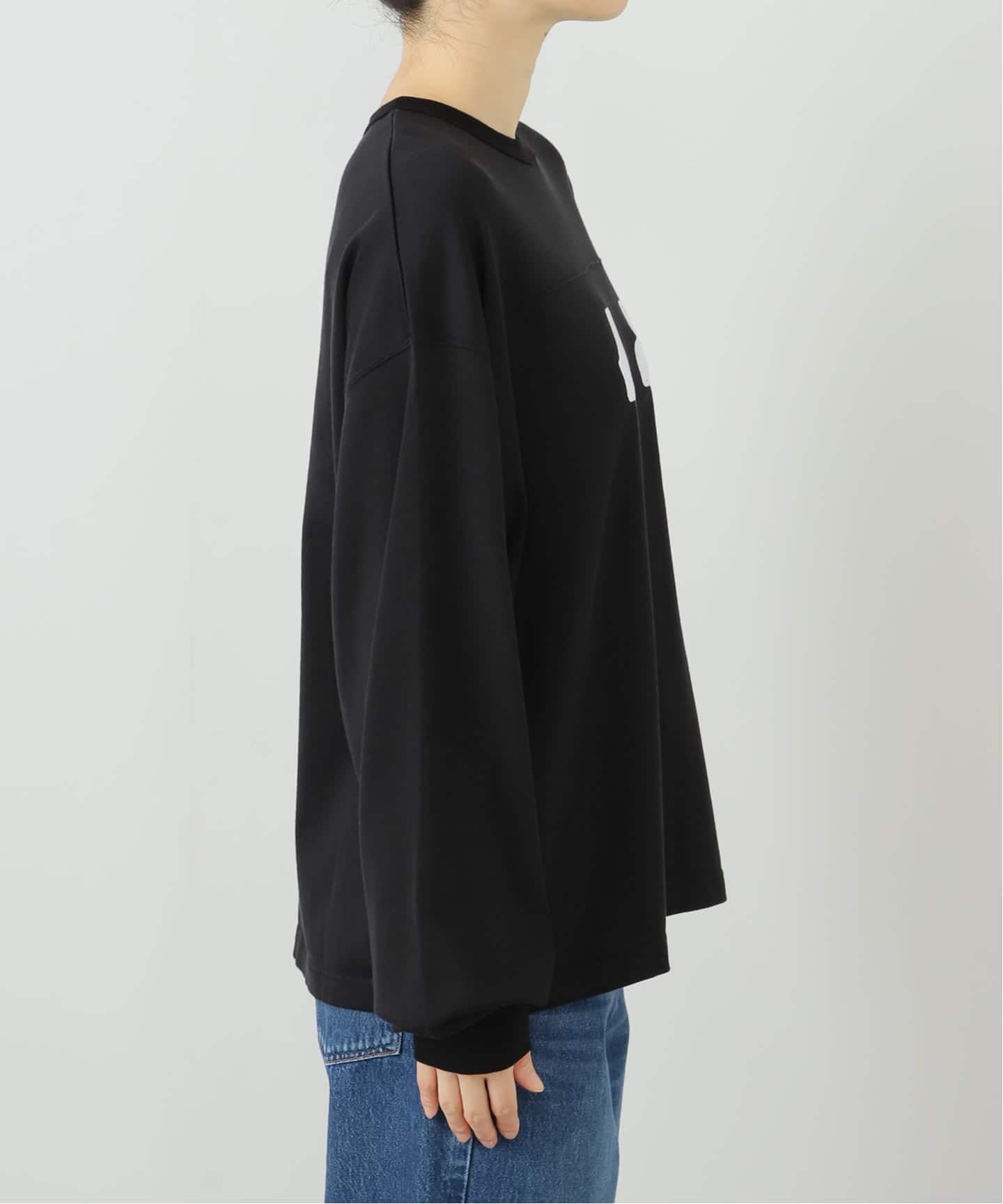 refomed 11 FOOTBALL TEE ネイビー L refomed /リフォメッド 11 FOOTBALL TEE（Tシャツ／カットソー