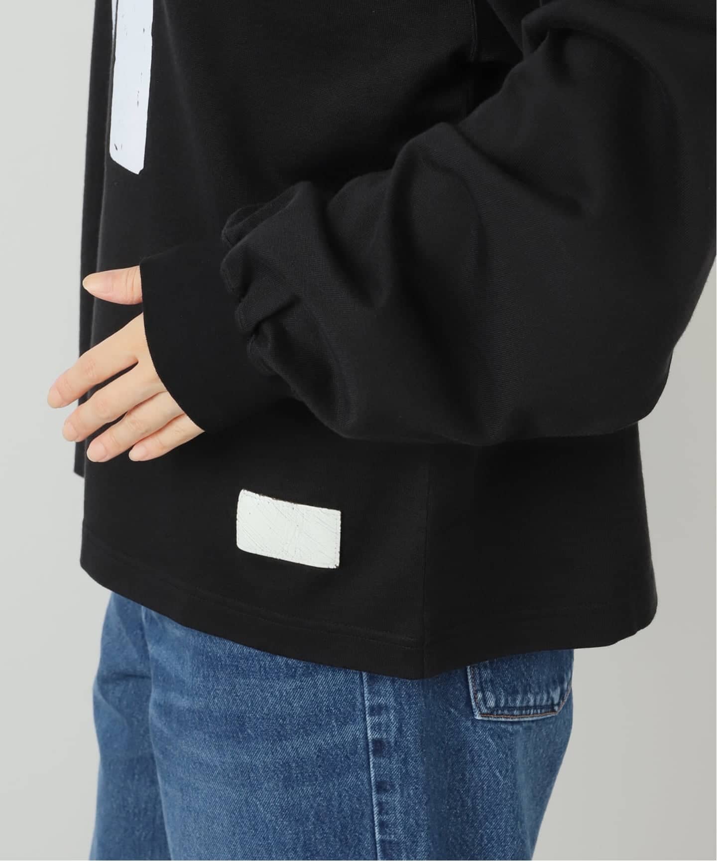 refomed 11 FOOTBALL TEE ネイビー L refomed /リフォメッド 11 FOOTBALL TEE（Tシャツ／カットソー