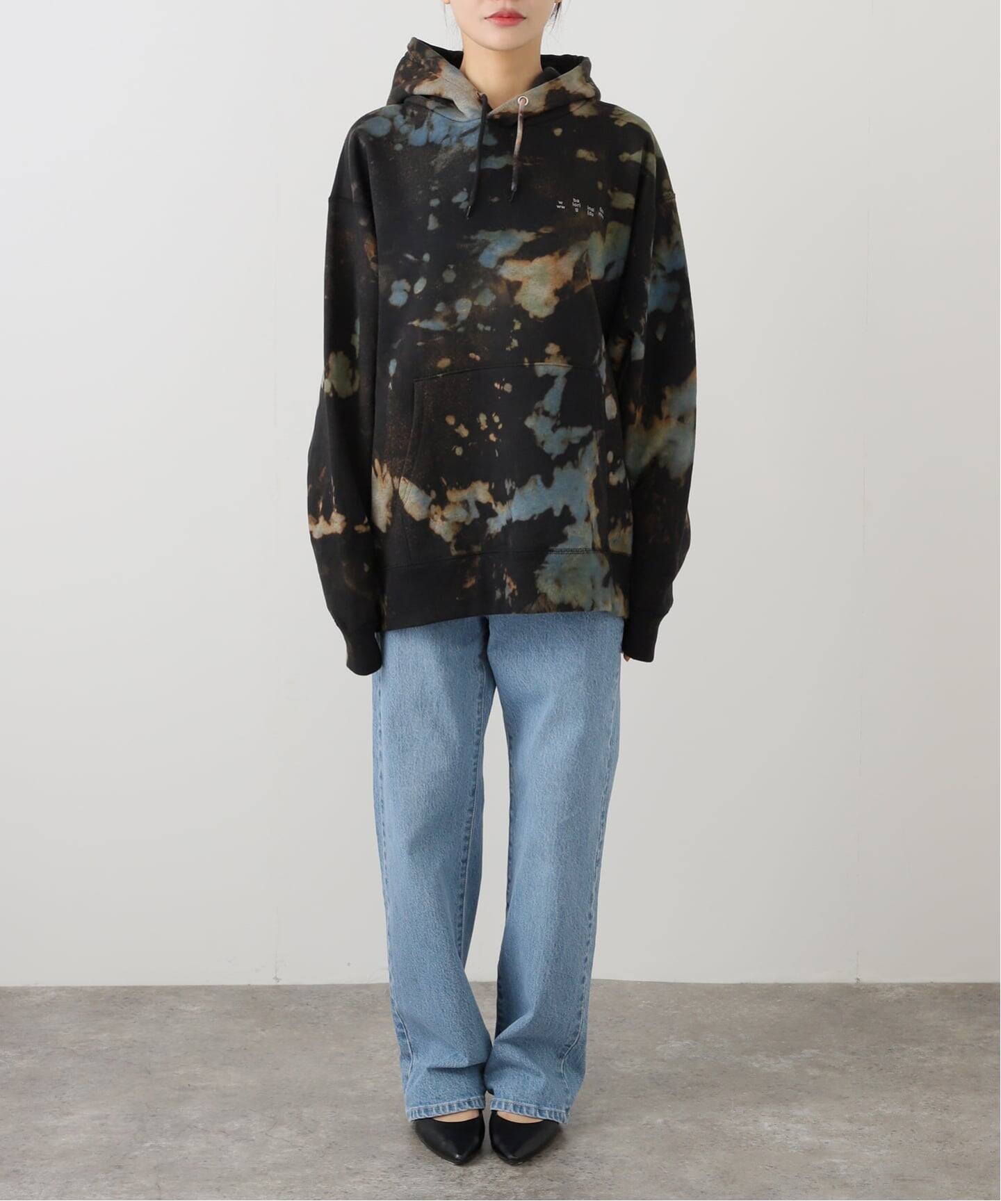 BAL LOGO TIE DYE HOODIE by YUKIDYE（パーカー）｜BOICE FROM