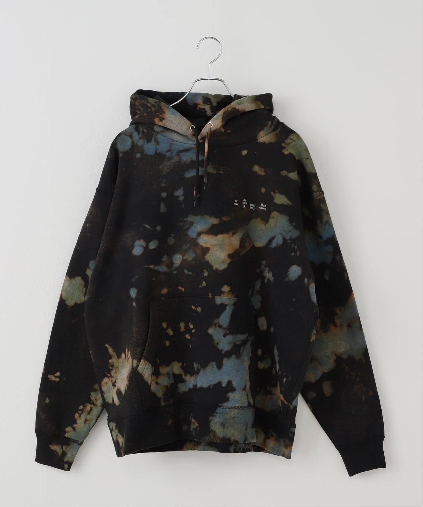 BAL LOGO TIE DYE HOODIE by YUKIDYE（パーカー）｜BOICE FROM