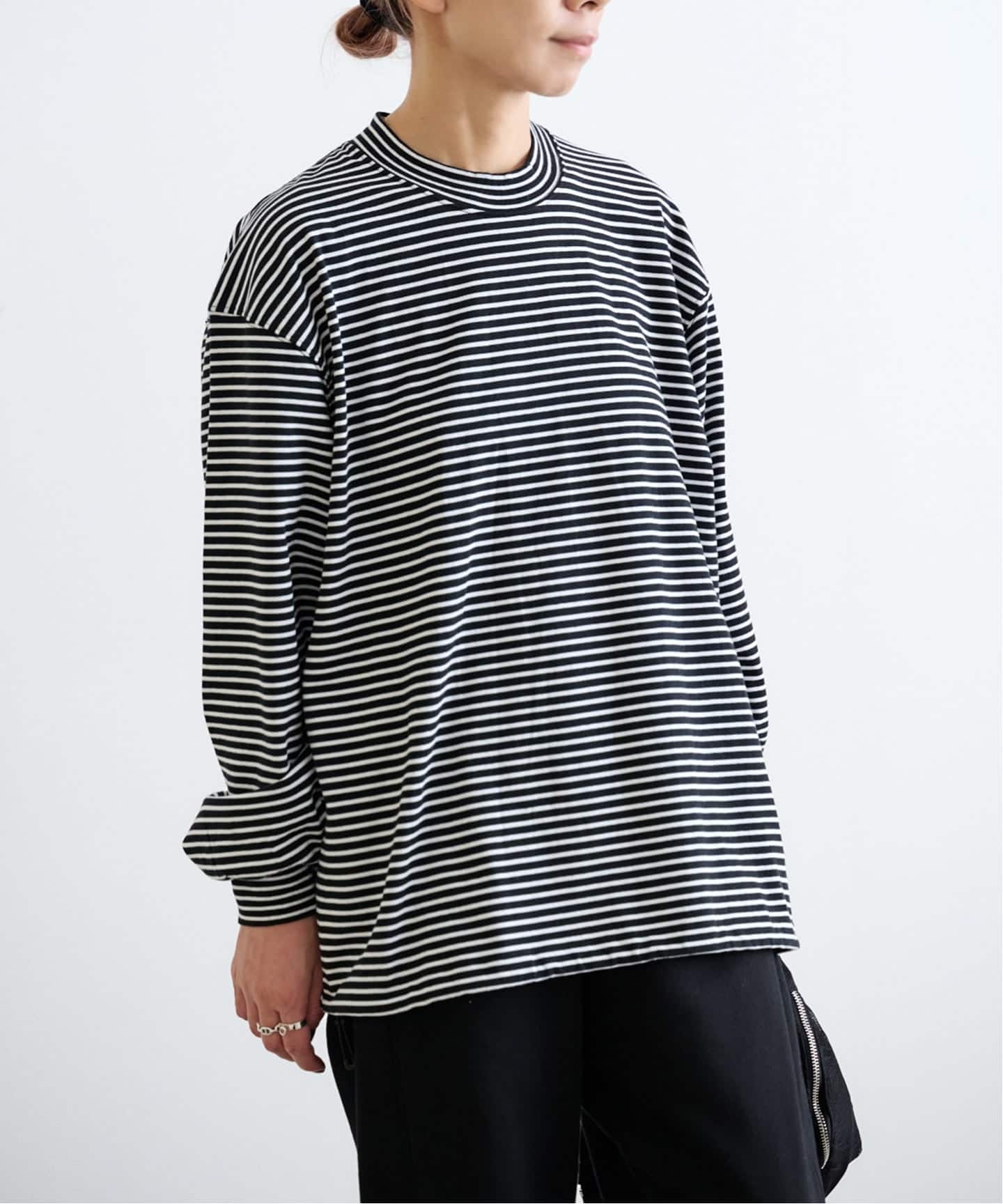 ES.1 Border LS T-shirts（Tシャツ／カットソー）｜BOICE FROM