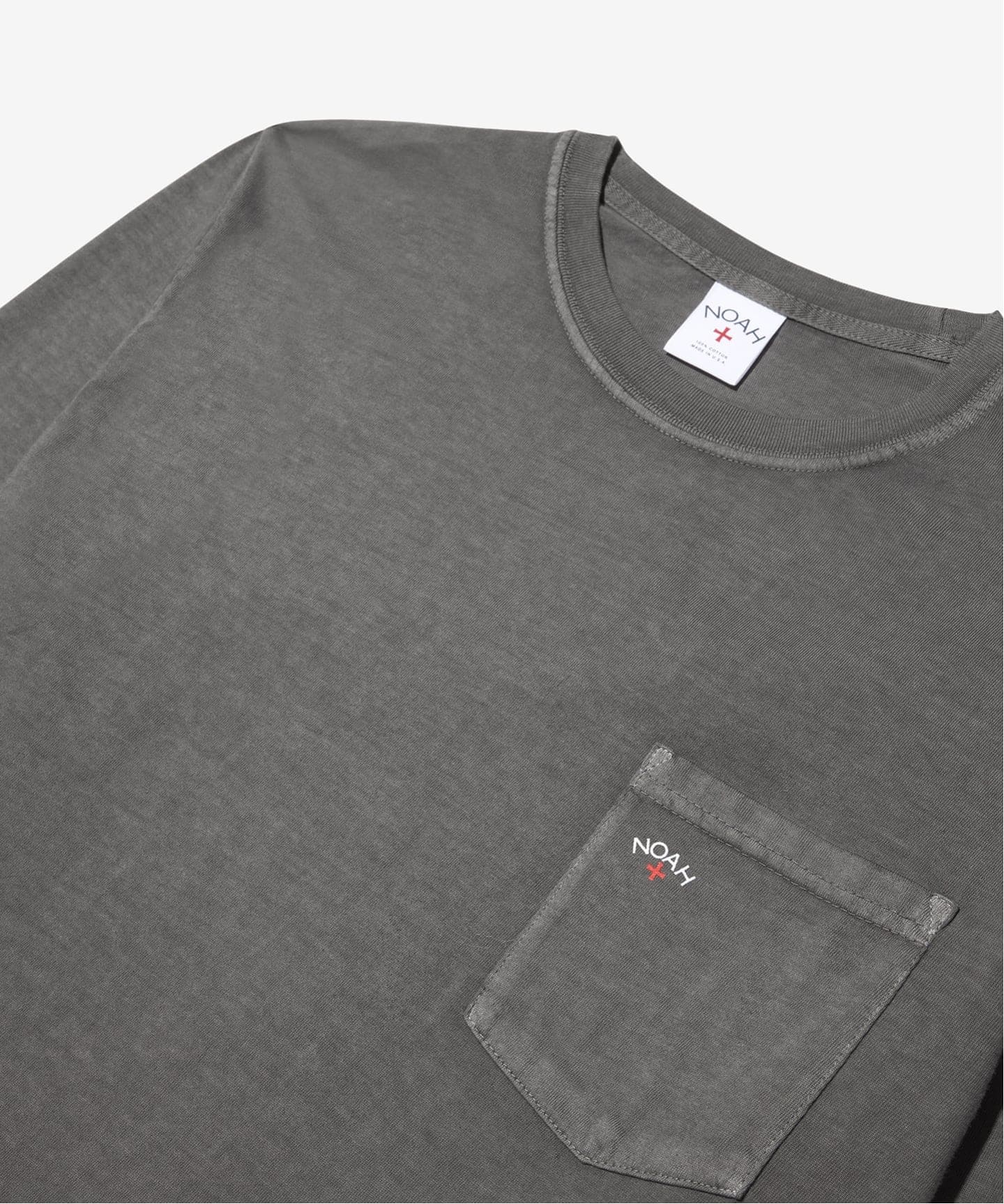 NOAH グレー Tシャツ Lサイズ noah ノア Tシャツ グレー 灰色 ロゴ save the whale - メルカリ
