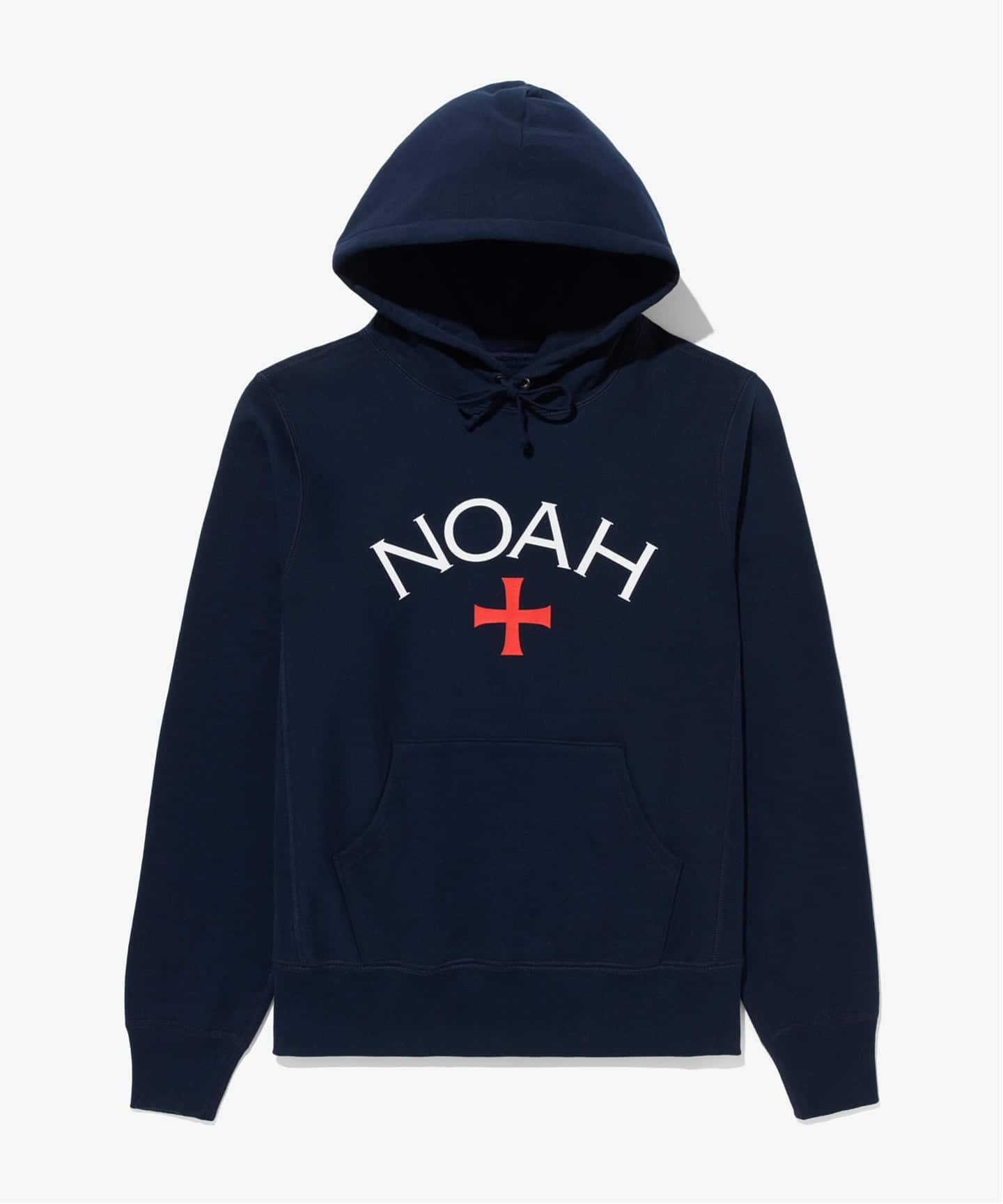【✨美品】NOAH パーカー　ネイビー　ロゴ刺繍　S NOAH（ノア）の「Cheetah Core Logo Hoodie（パーカー）」 - WEAR