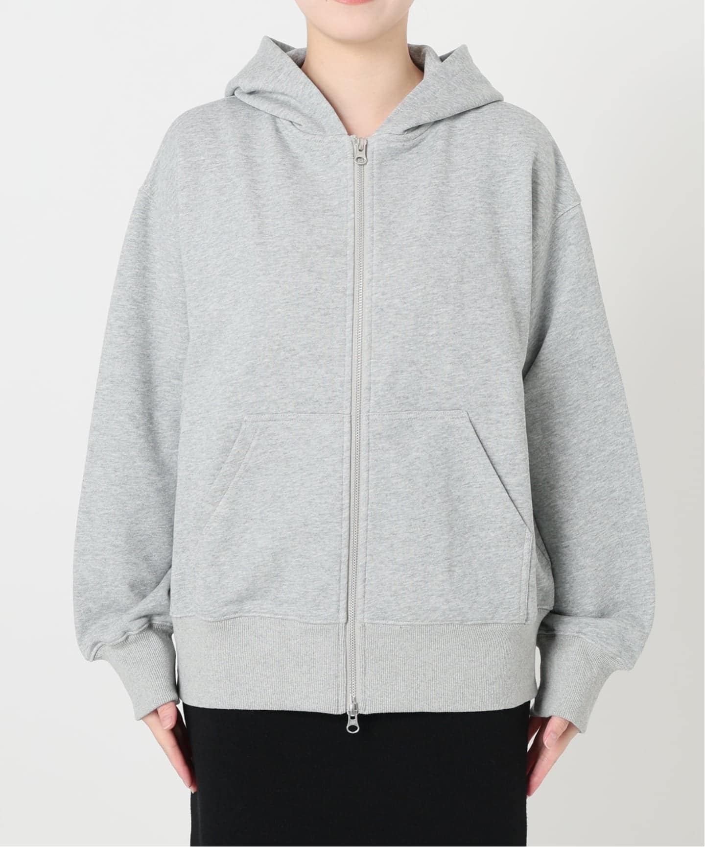 WEB限定》【洗える】裏毛ZIPパーカー（パーカー）｜La Totalite（ラ