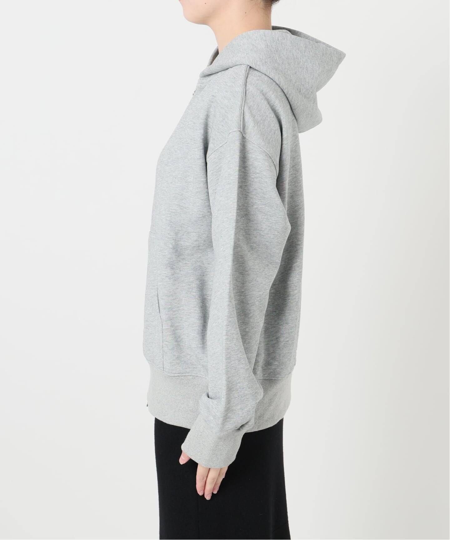 くーみん❣️ 新品✨ラトータリテ　裏毛フード付きプルオーバー　フーディー WEB限定》【洗える】裏毛ZIPパーカー（パーカー）｜La Totalite（ラ