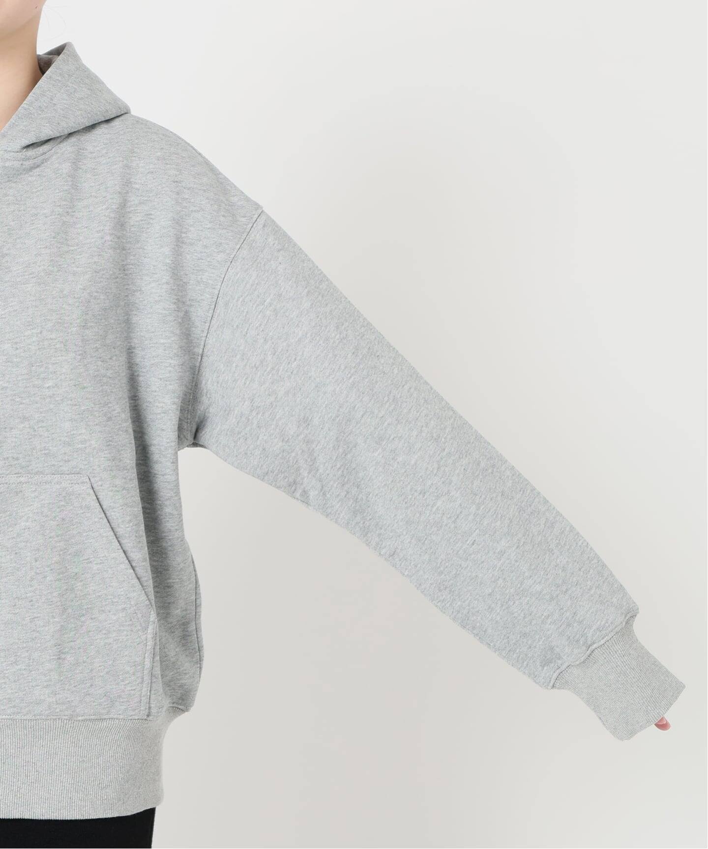 くーみん❣️ 新品✨ラトータリテ　裏毛フード付きプルオーバー　フーディー WEB限定》【洗える】裏毛ZIPパーカー（パーカー）｜La Totalite（ラ