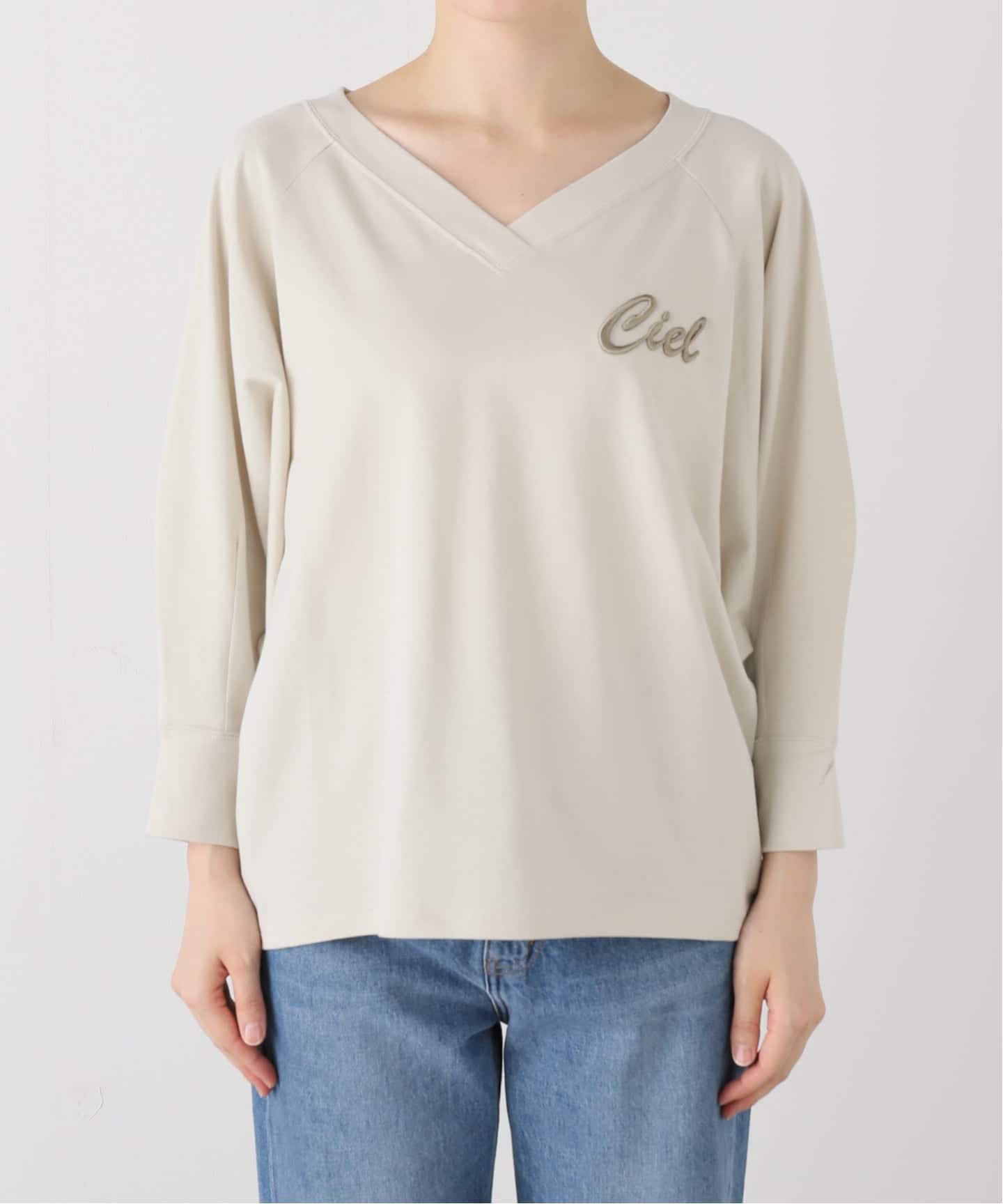 洗える】ロゴカットソー（Tシャツ／カットソー）｜La Totalite
