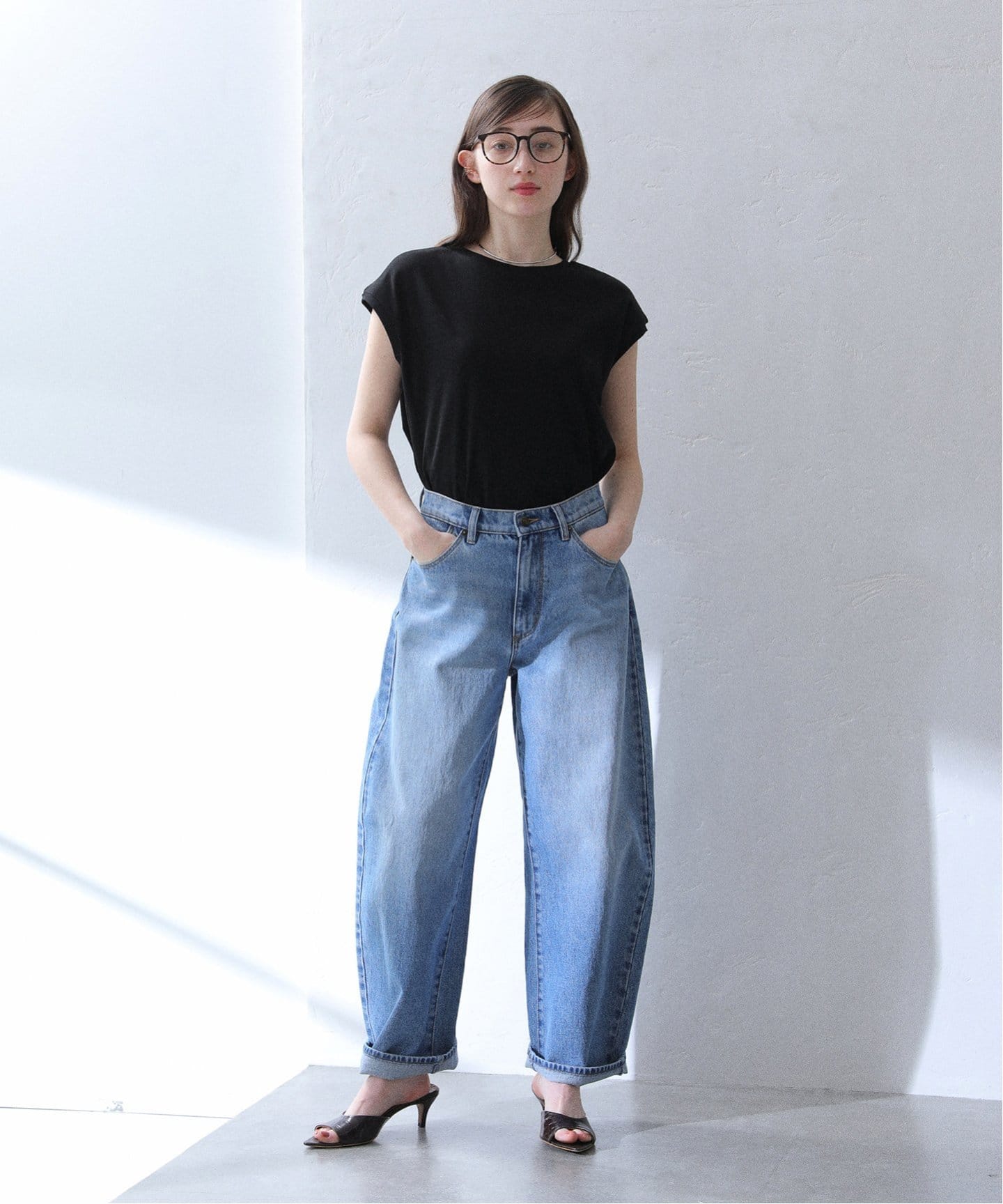 tシャツ 「追加」「洗える」接触冷感フレンチカットソー レディース La TOTALITE tシャツ 「追加」「洗える」接触冷感フレンチ