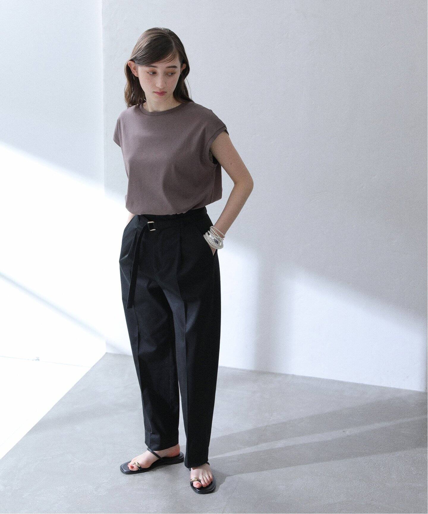 洗える】接触冷感フレンチカットソー（Tシャツ／カットソー
