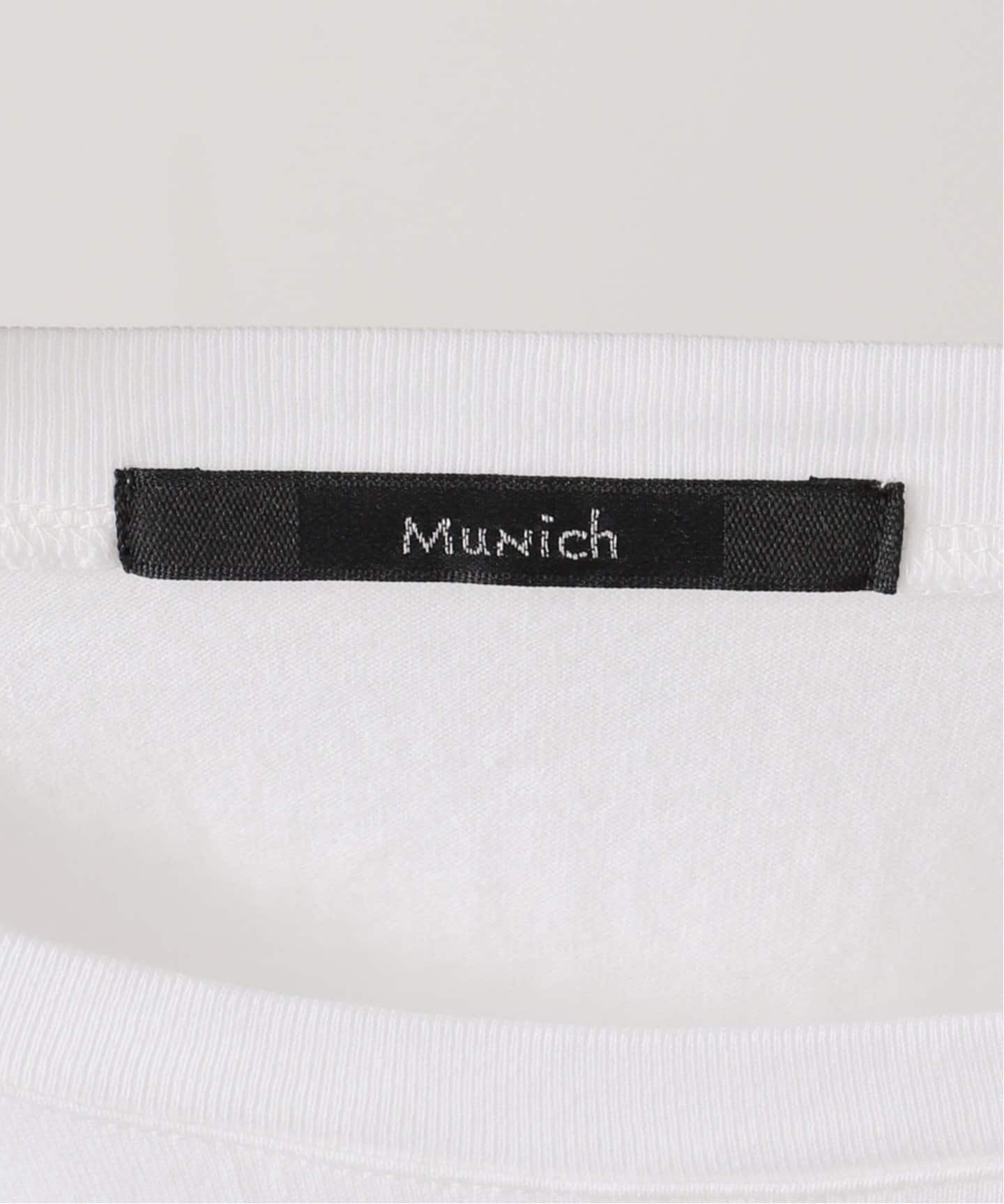 洗える】Munich/ミューニック ロゴTシャツ（Tシャツ／カットソー