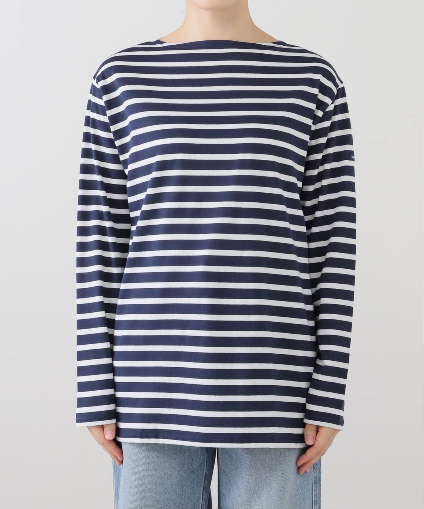 トップス SAINT JAMES SAINT JAMES 新品同様 セントジェームス Tシャツ クロップド丈