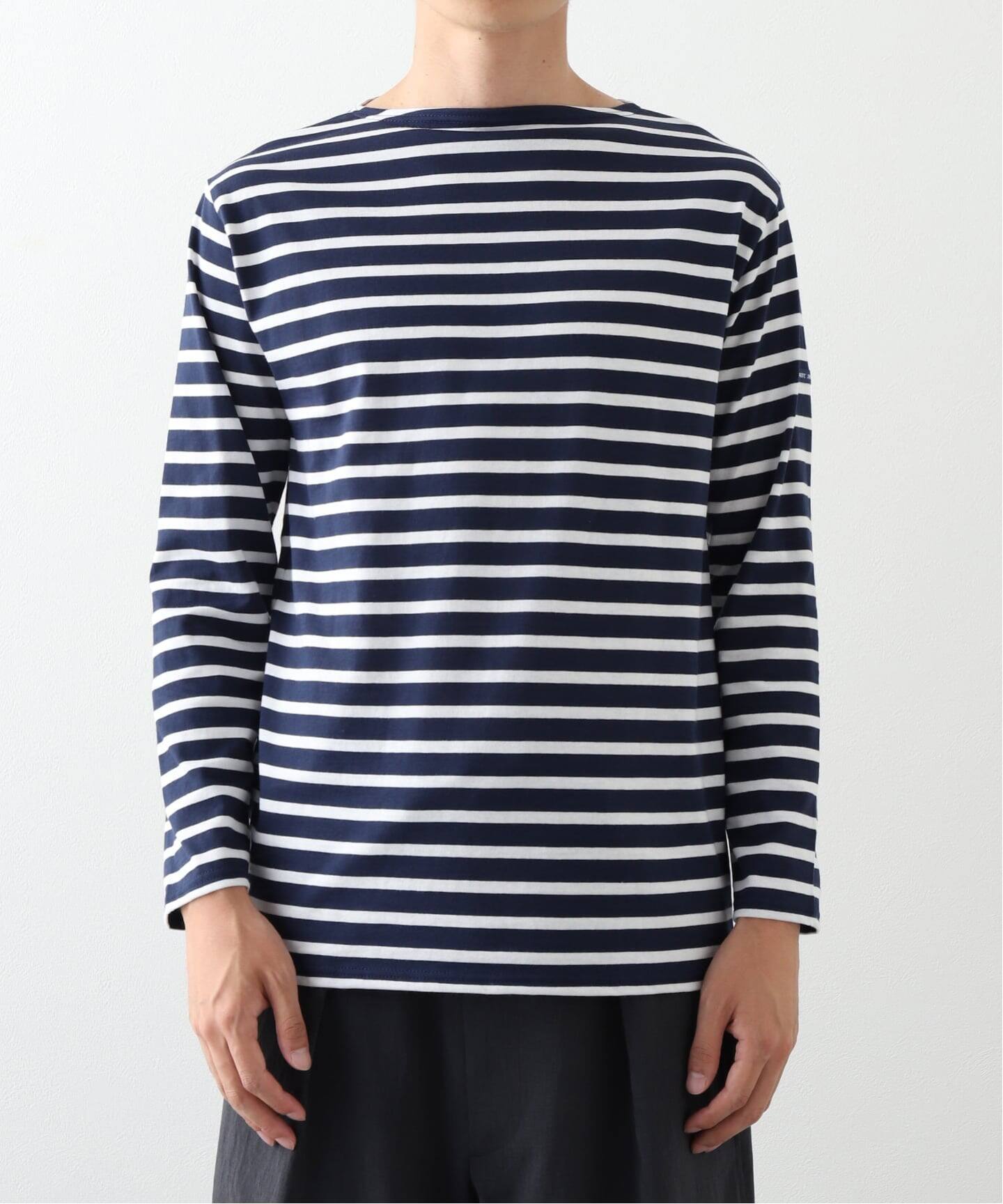 美品 セントジェームス 薄手 モーレ ボーダー カットソー 希少サイズ T6 SAINT JAMES セントジェームス MORLAIX モーレ 薄手 7分袖