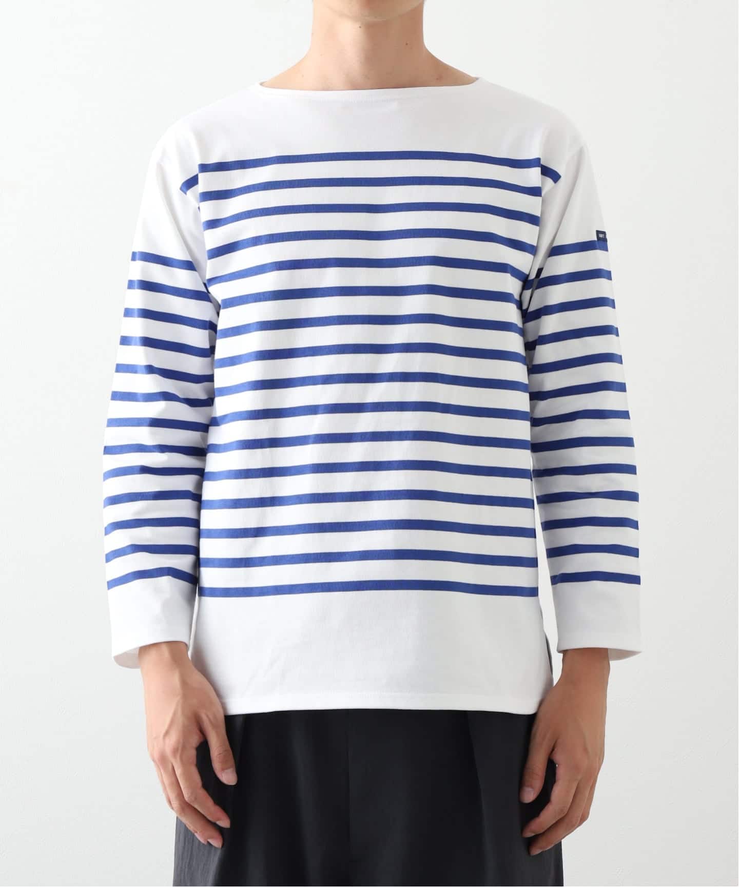 SAINT JAMES / セントジェームス NAVAL BORDER（Tシャツ