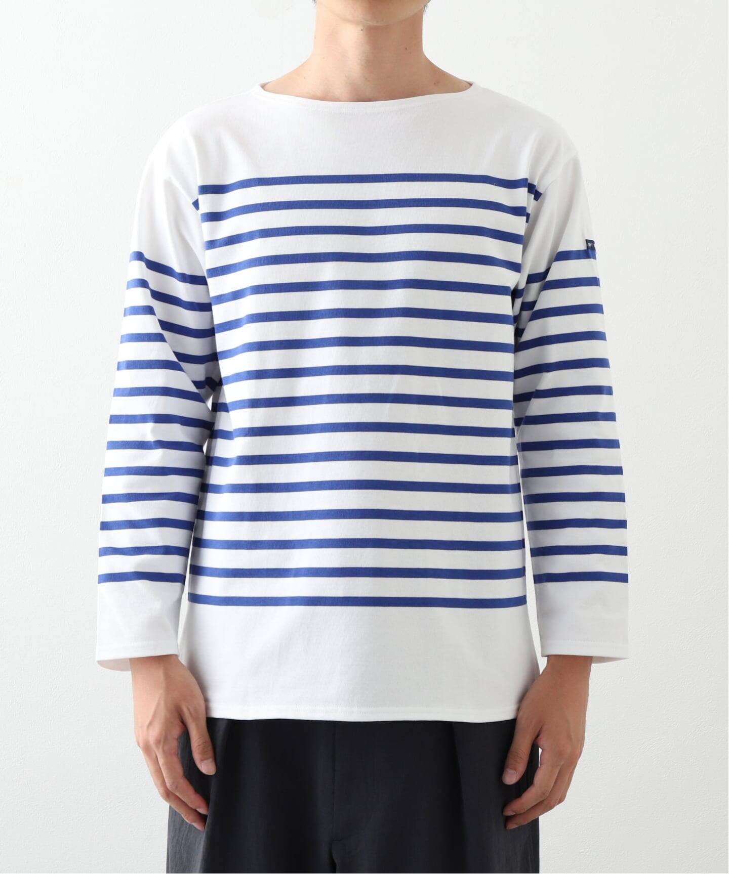 SAINT JAMES / セントジェームス NAVAL BORDER（Tシャツ／カットソー