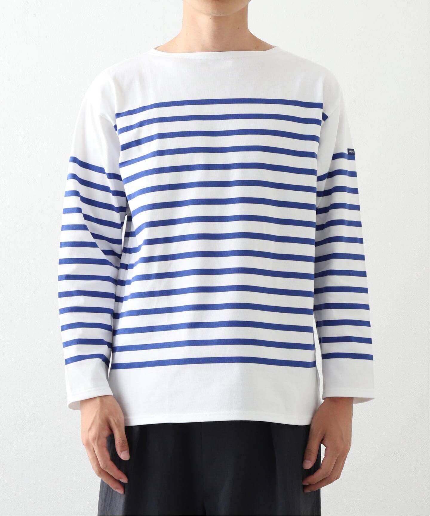 SAINT JAMES / セントジェームス NAVAL BORDER（Tシャツ／カットソー