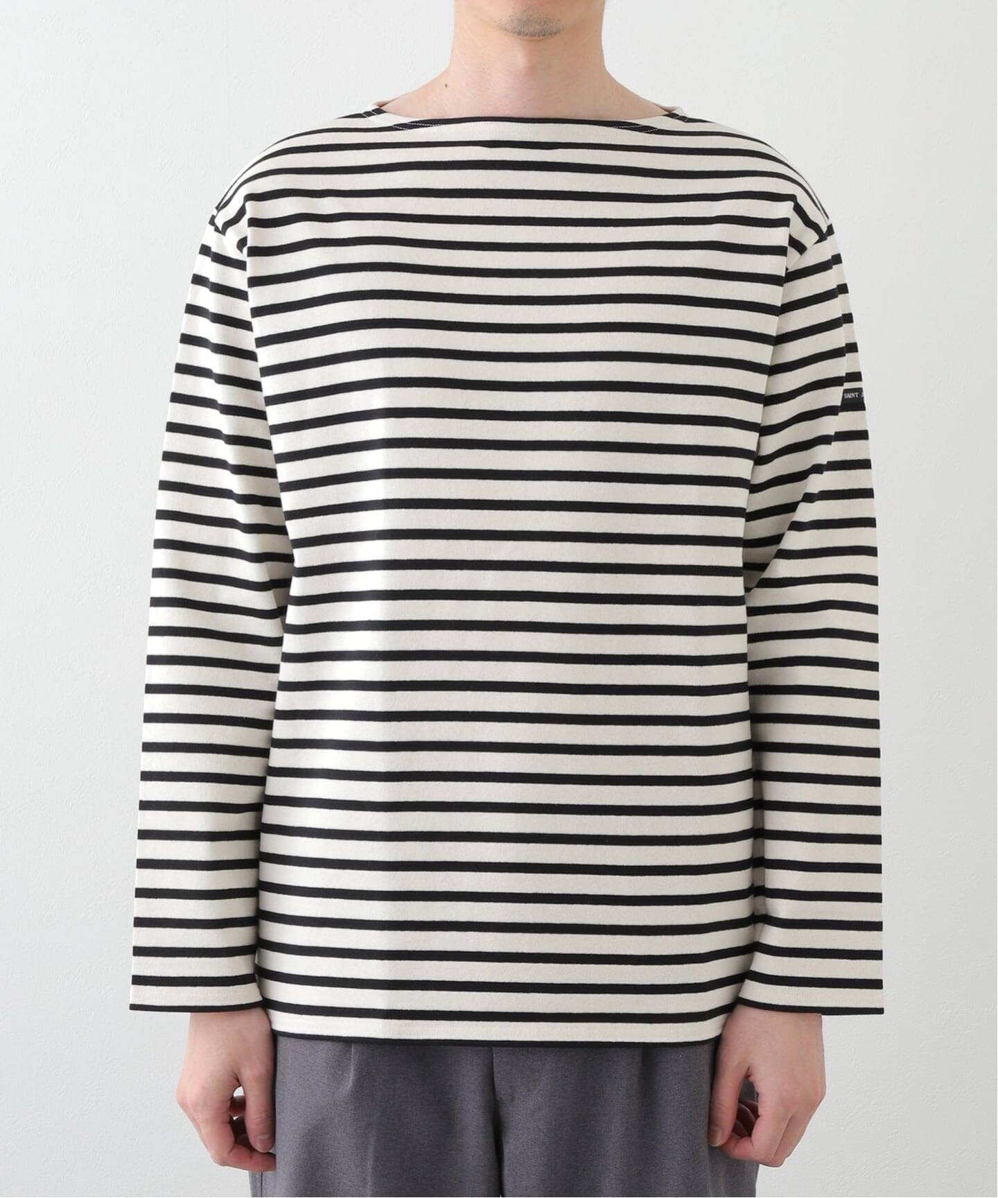 SAINT JAMES / セントジェームス OUESSANT BORDER（Tシャツ