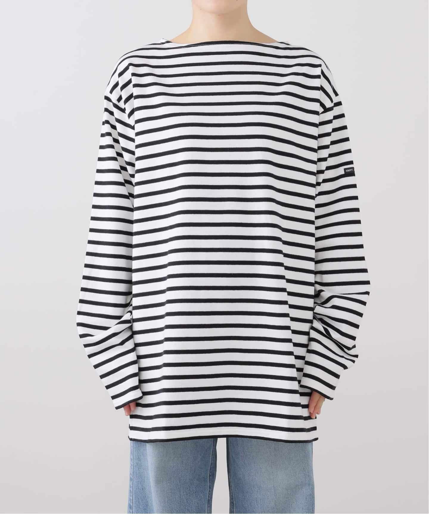 SAINT JAMES / セントジェームス OUESSANT BORDER-T7（Tシャツ