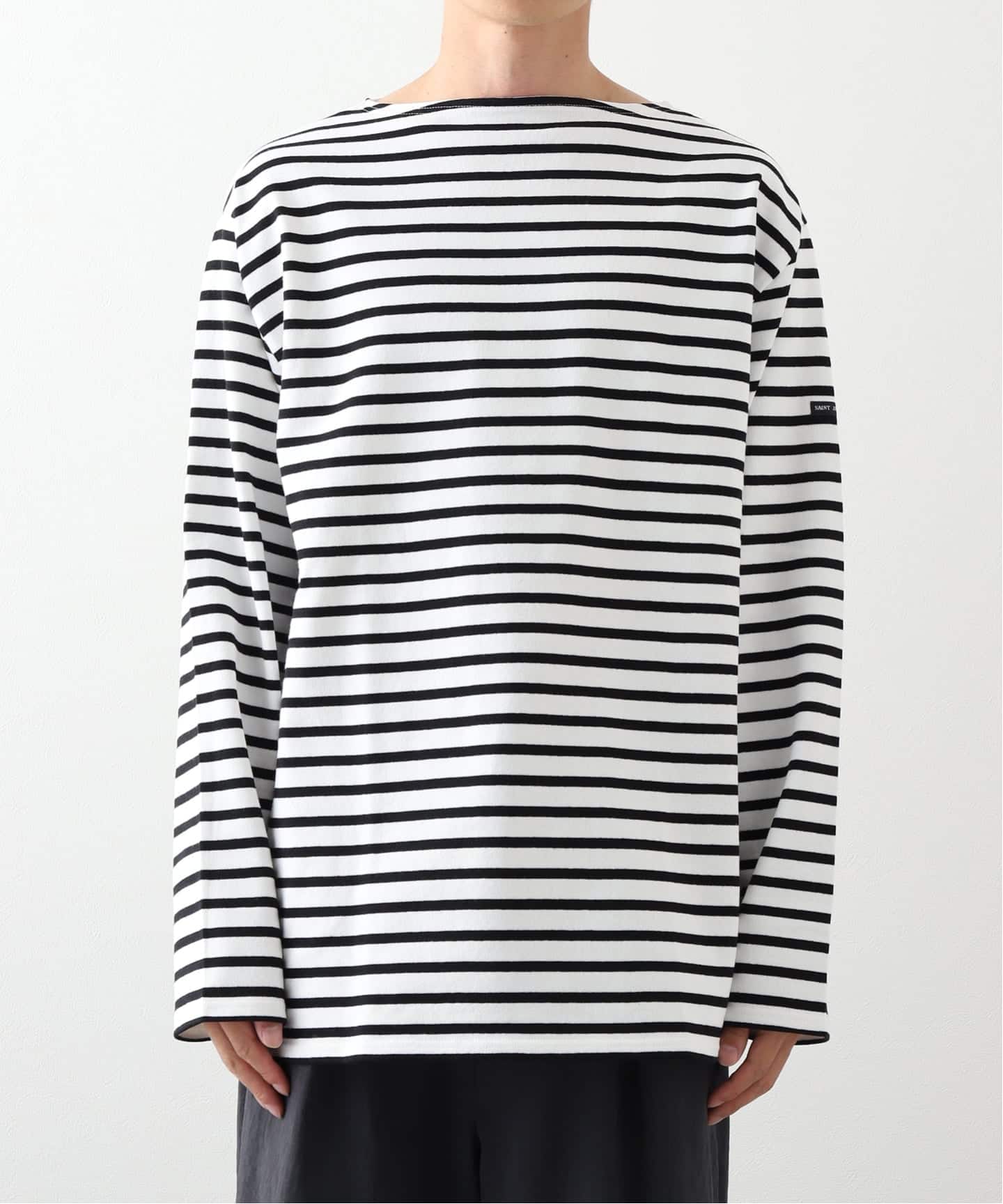 トップス SAINT JAMES OUESSANT LOOSE BORDER SAINT JAMES / セントジェームスOUESSANT TEE LOOSE BORDER（T