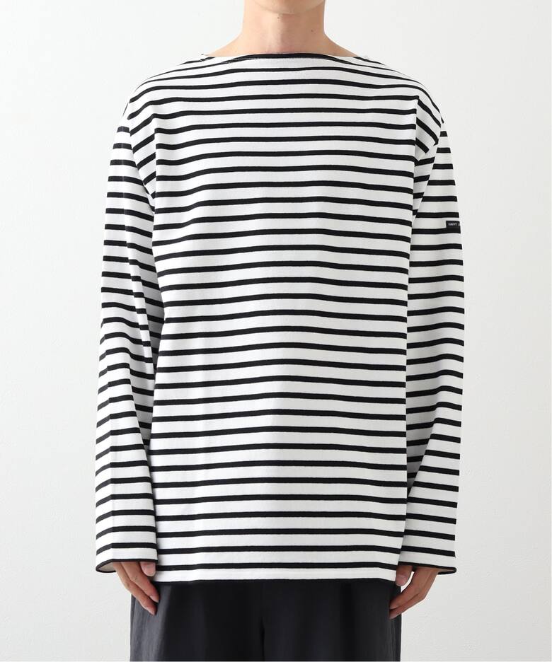 SAINT JAMES / セントジェームス OUESSANT BORDER-T7（Tシャツ 