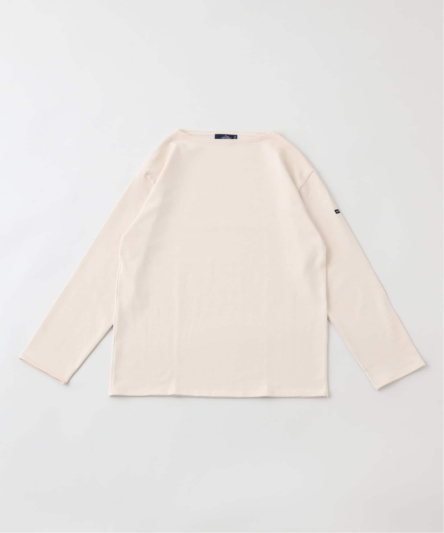 saintjames セントジェームス T7 ウエッソン　SOLID　無地　白 SAINT JAMES(セントジェームス)/OUESSANT SOLID BIG SIZE ビッグ