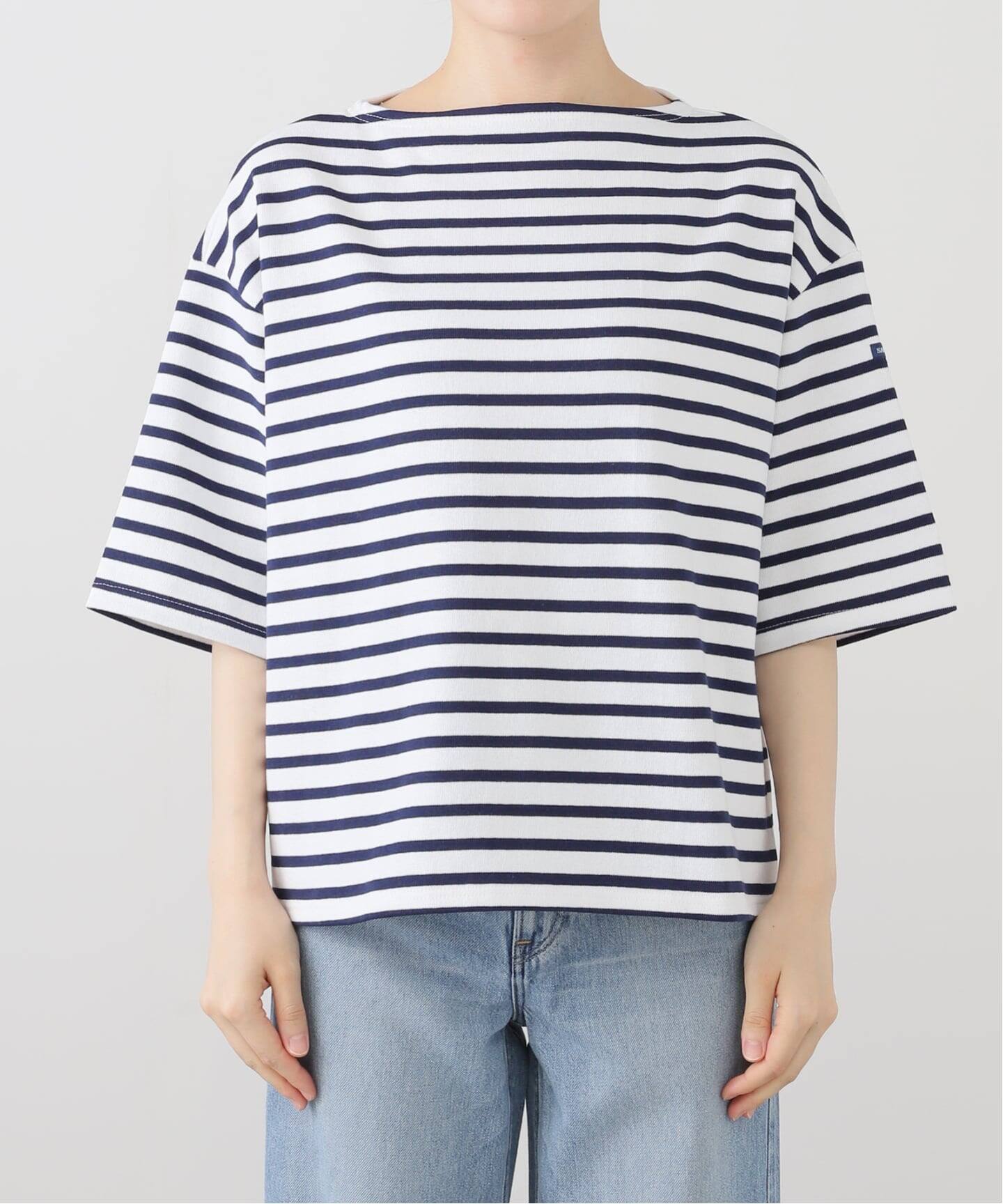 トップス SAINT JAMES OUESSANT LOOSE BORDER SAINT JAMES / セントジェームスOUESSANT LOOSE BORDER(Tシャツ