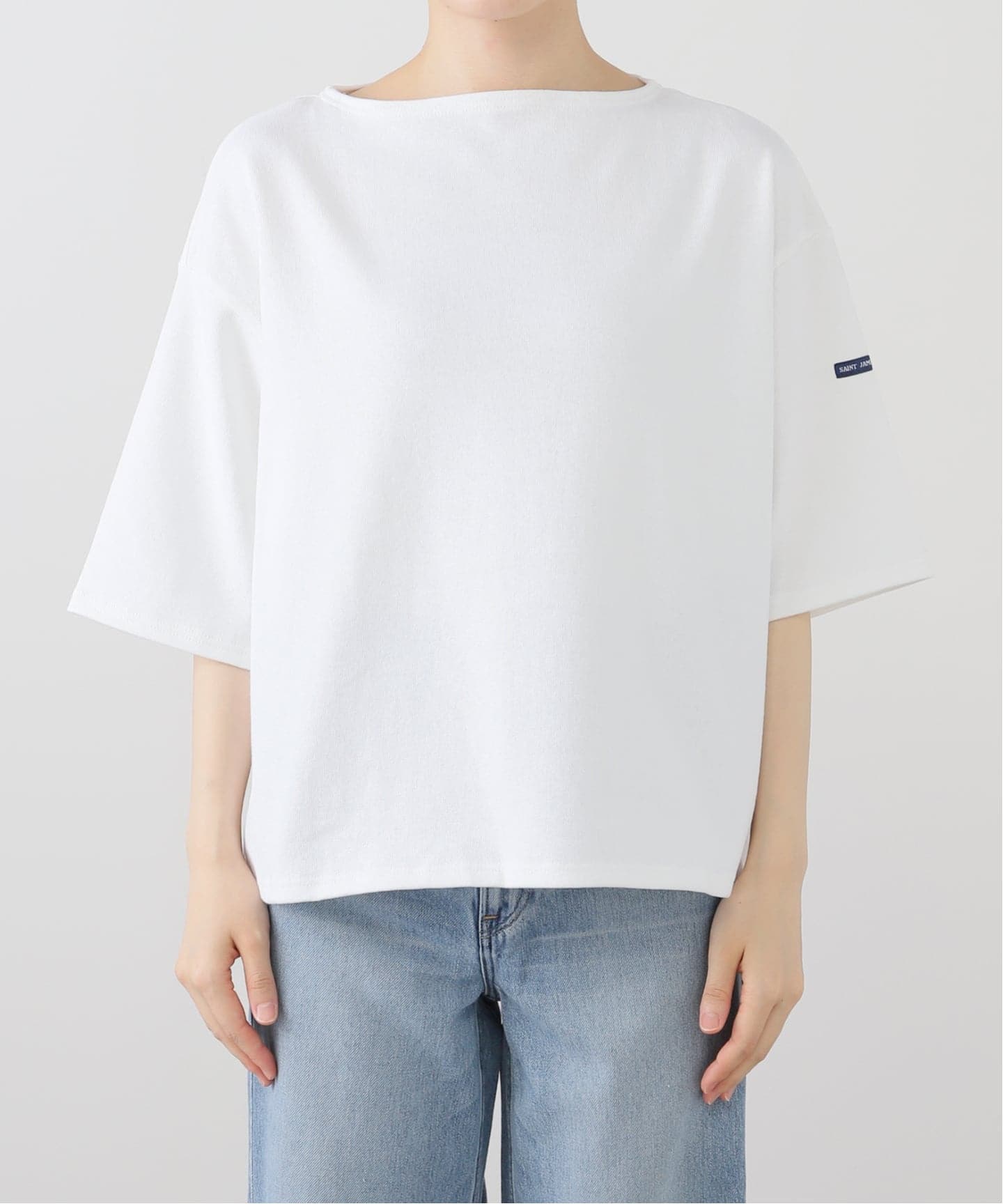 SAINT JAMES / セントジェームスOUESSANT TEE LOOSE SOLID（T