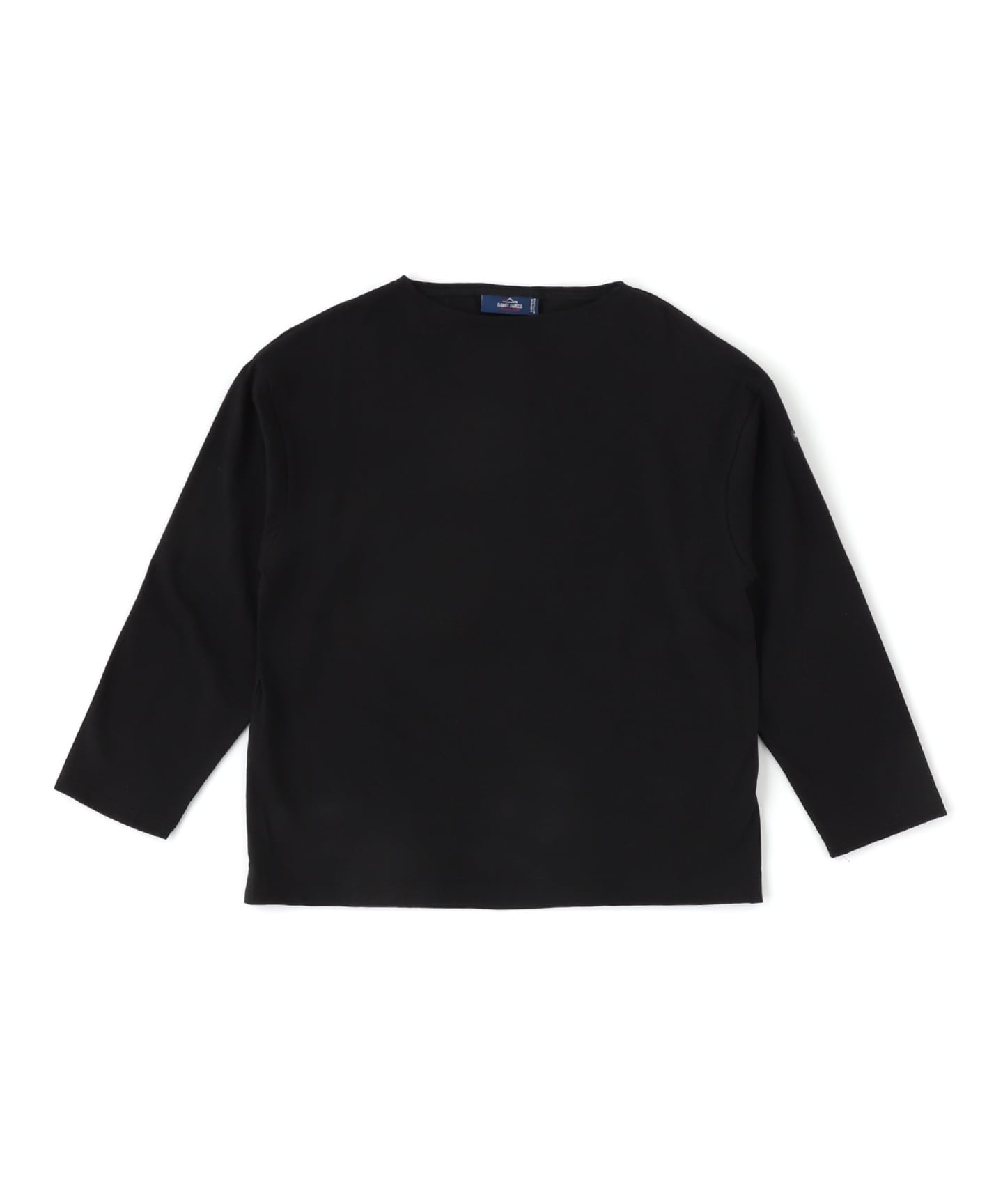 セントジェームス ブラック カットソー SAINT JAMES / セントジェームス MORLAIX LOOSE SOLID 1（Tシャツ