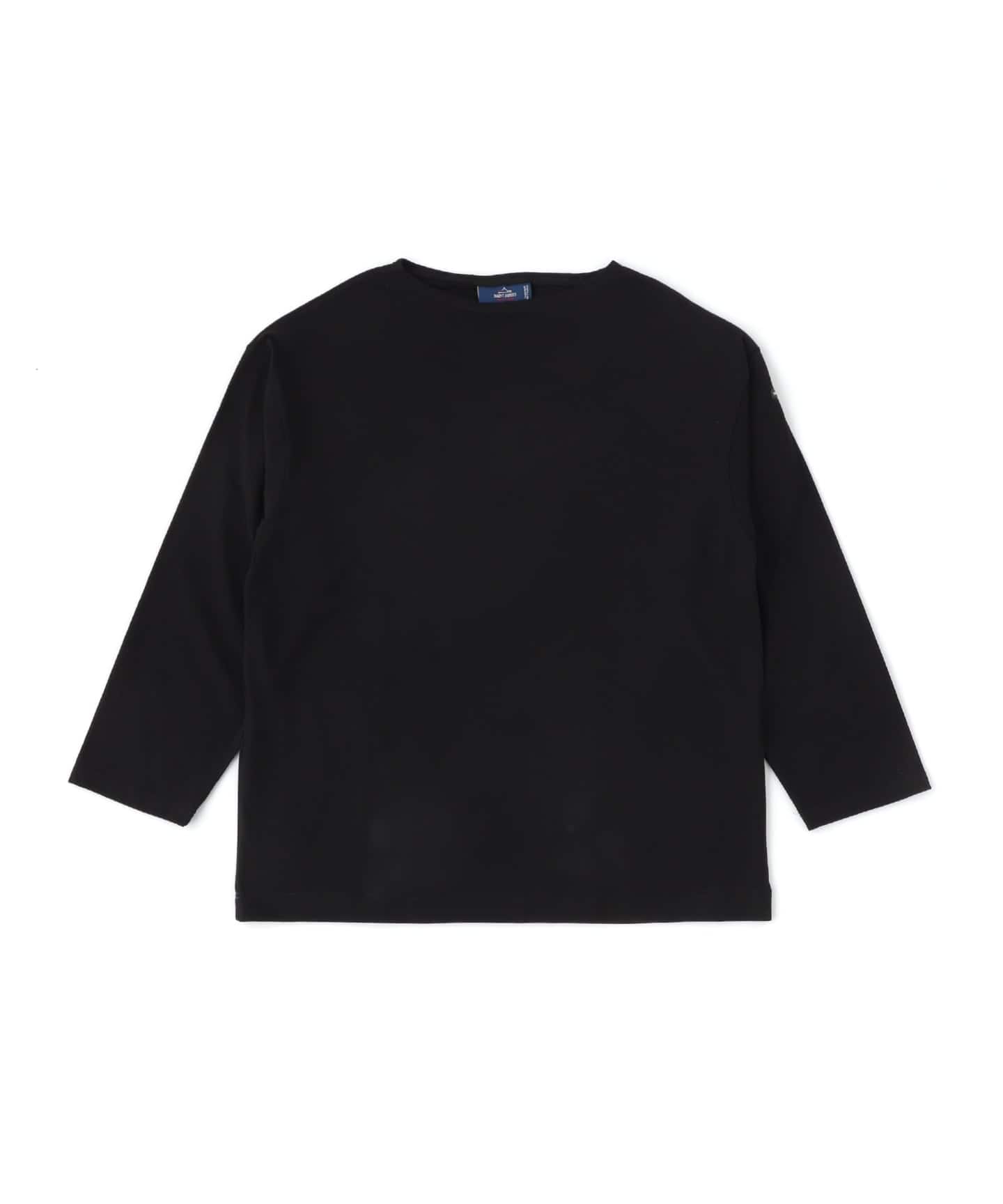セントジェームス  カットソー トップス　黒 SAINT JAMES [20JC OUES LOOSE SOLID - NOIR] [20jcls-noir] セント