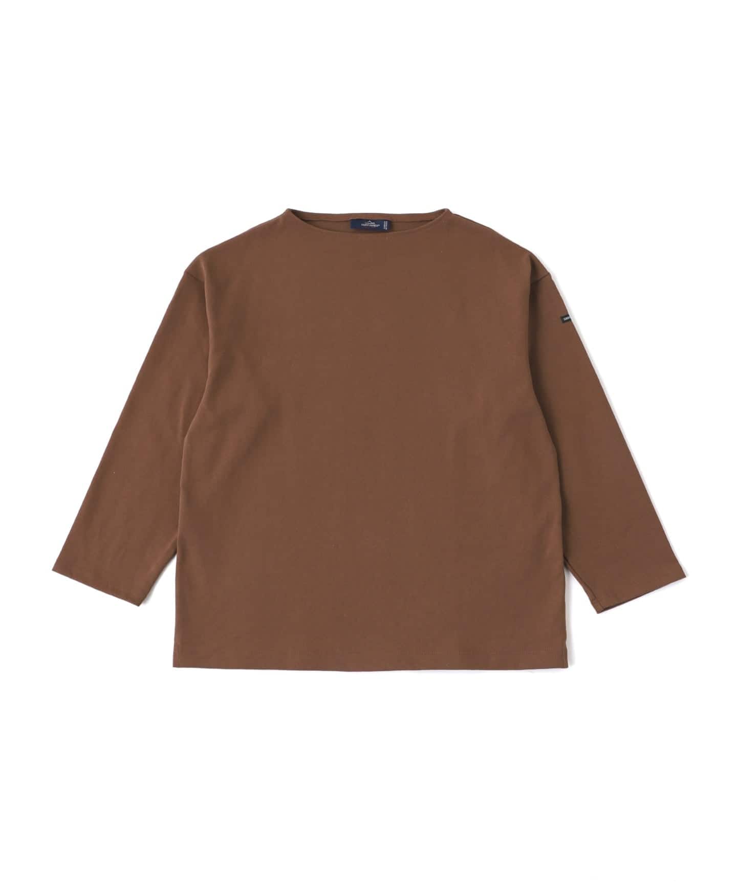 【IENA】セントジェームス OUESSANT LOOSE カットソー ブラウン SAINT JAMES / セントジェームス OUESSANT LOOSE SOLID（Tシャツ