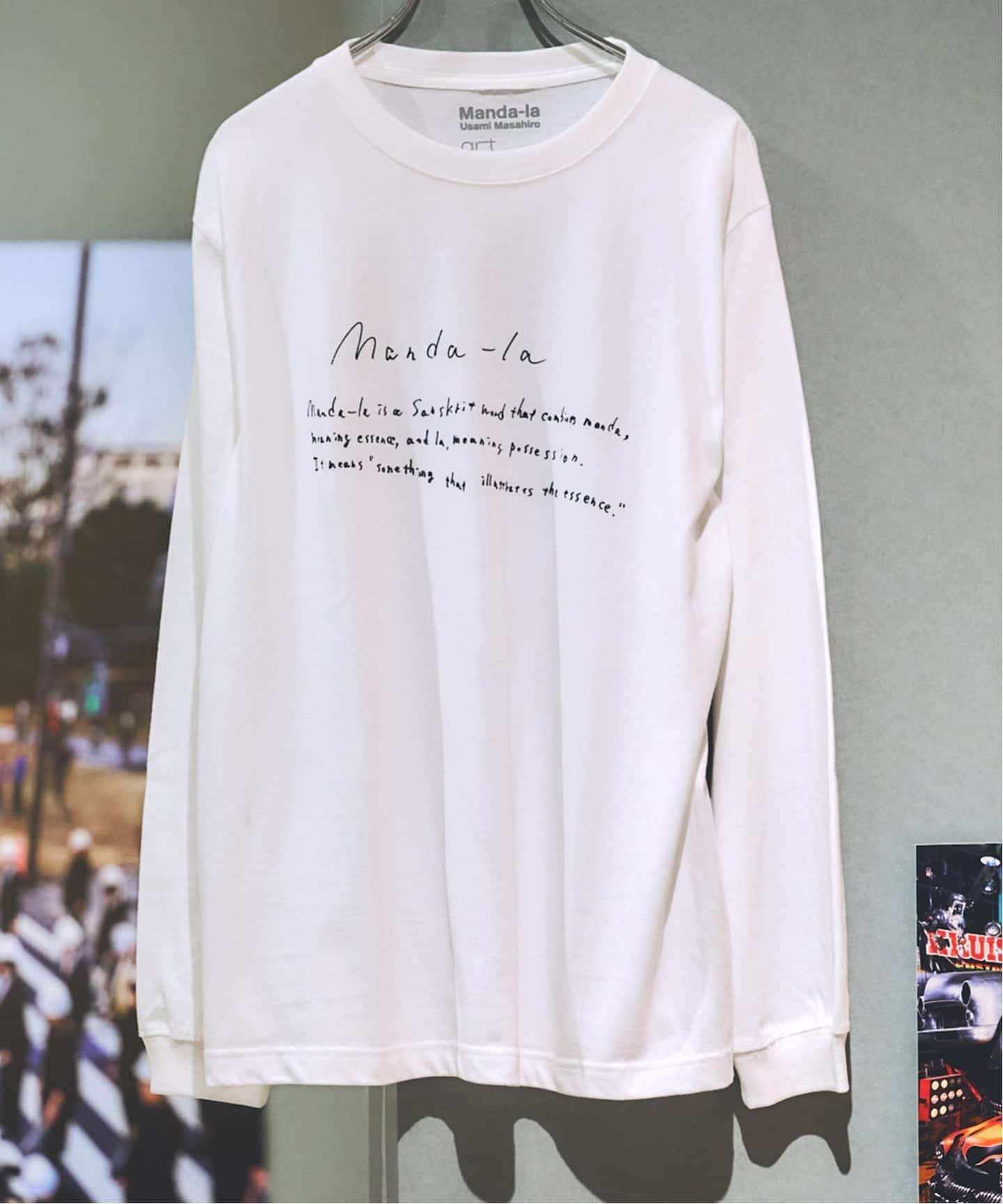 宇佐美雅浩｜Manda-la Somewhere】展覧会オリジナル - ロンT（Tシャツ