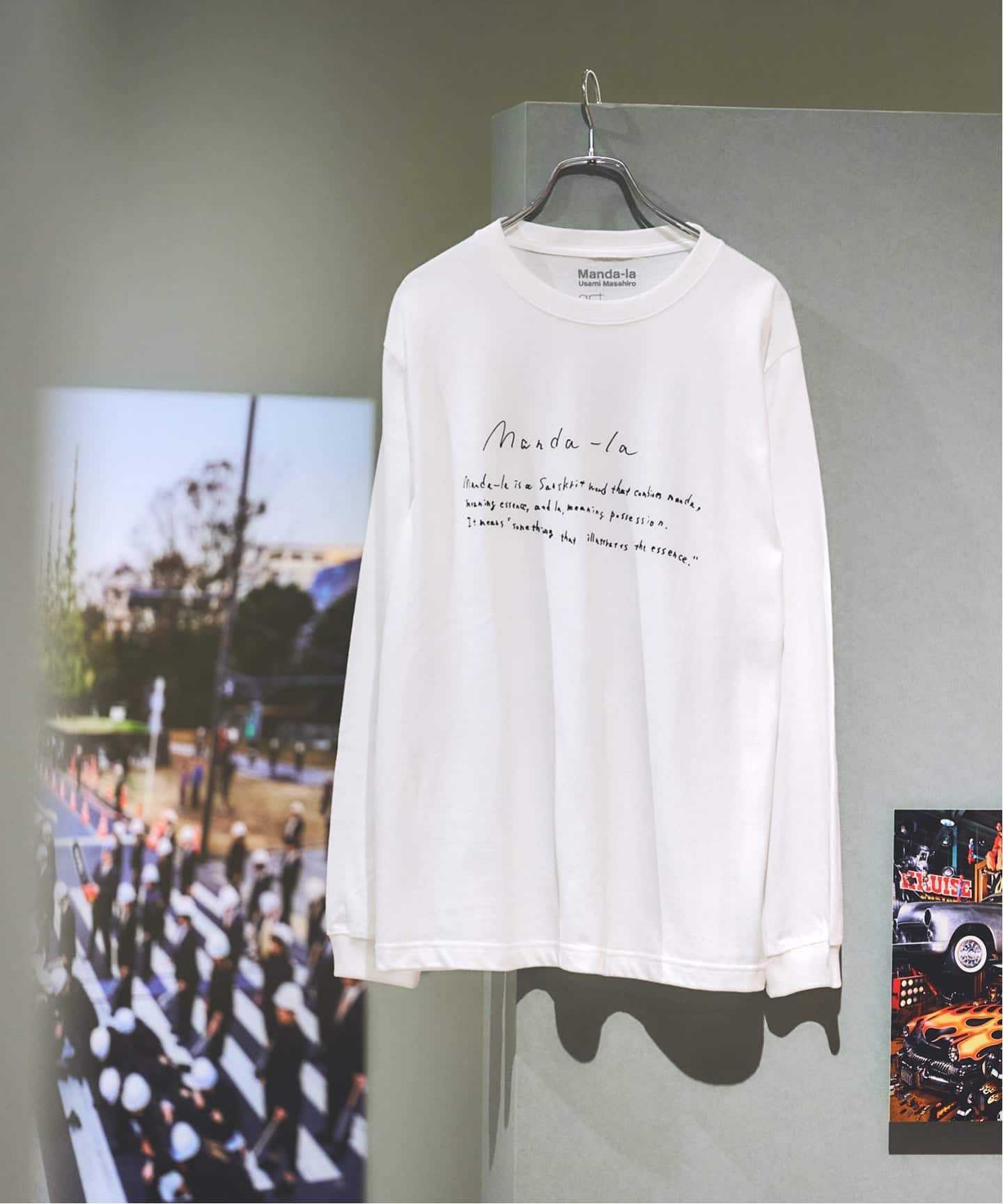 宇佐美雅浩｜Manda-la Somewhere】展覧会オリジナル - ロンT（Tシャツ