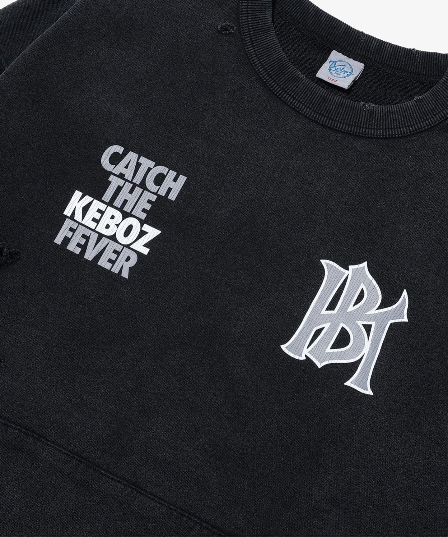 WS WASHED SWEAT CREWNECK（スウェット）｜KEBOZ（ケボズ）の通販