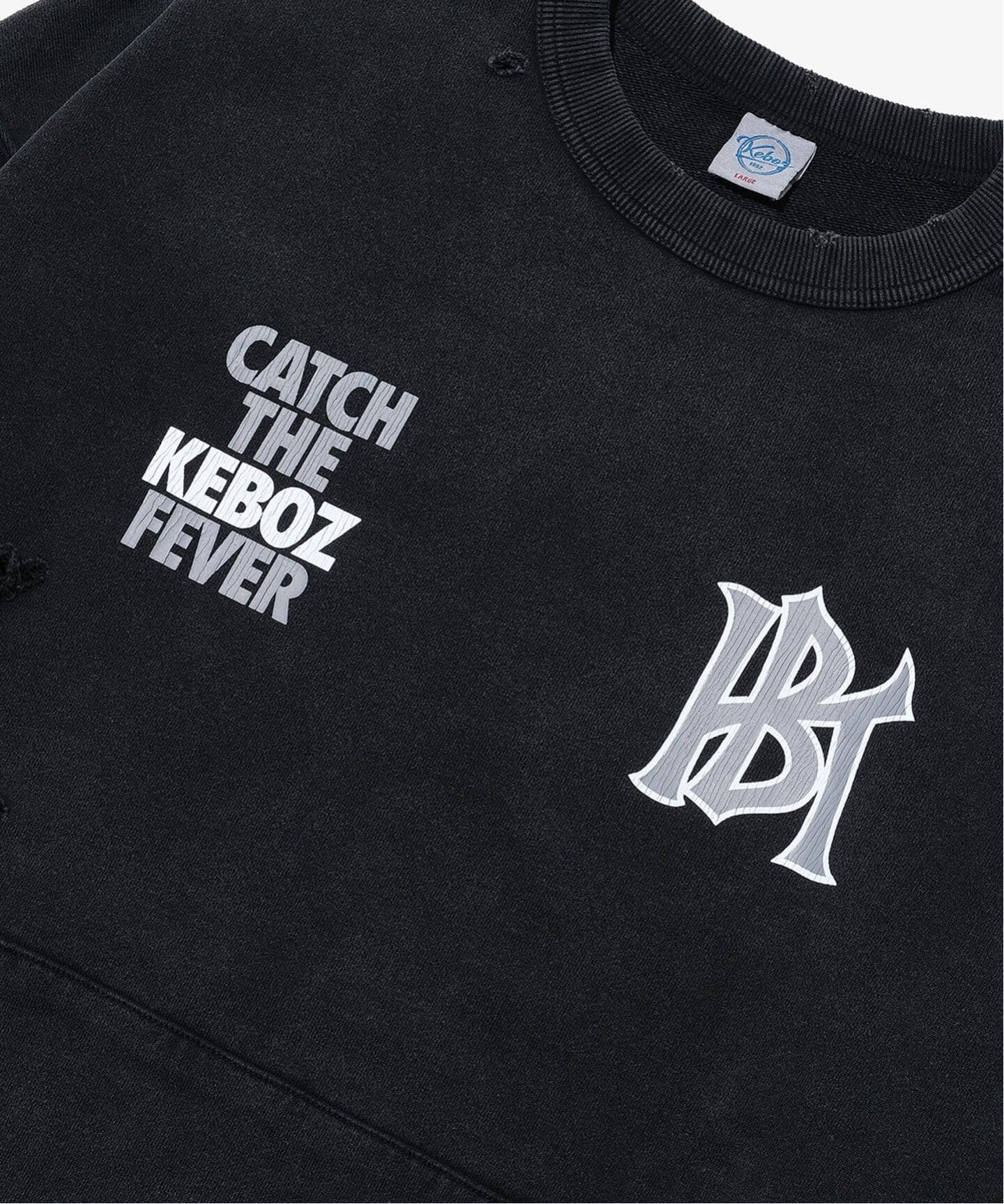 WS WASHED SWEAT CREWNECK（スウェット）｜KEBOZ（ケボズ）の通販 