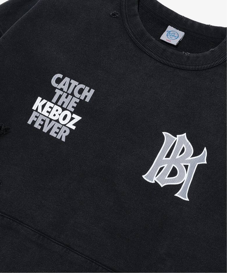 WS WASHED SWEAT CREWNECK（スウェット）｜KEBOZ（ケボズ）の通販 