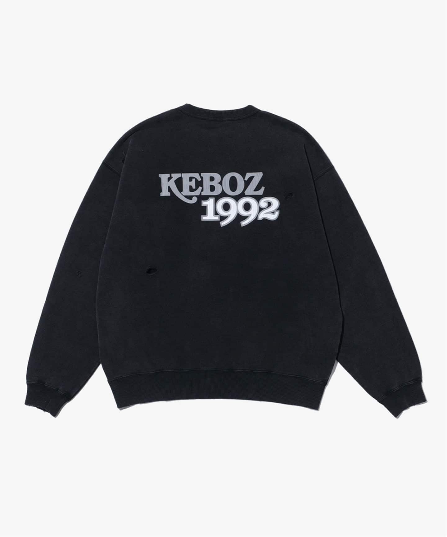 Keboz スウェット WS WASHED SWEAT CREWNECK（スウェット）｜KEBOZ（ケボズ）の通販