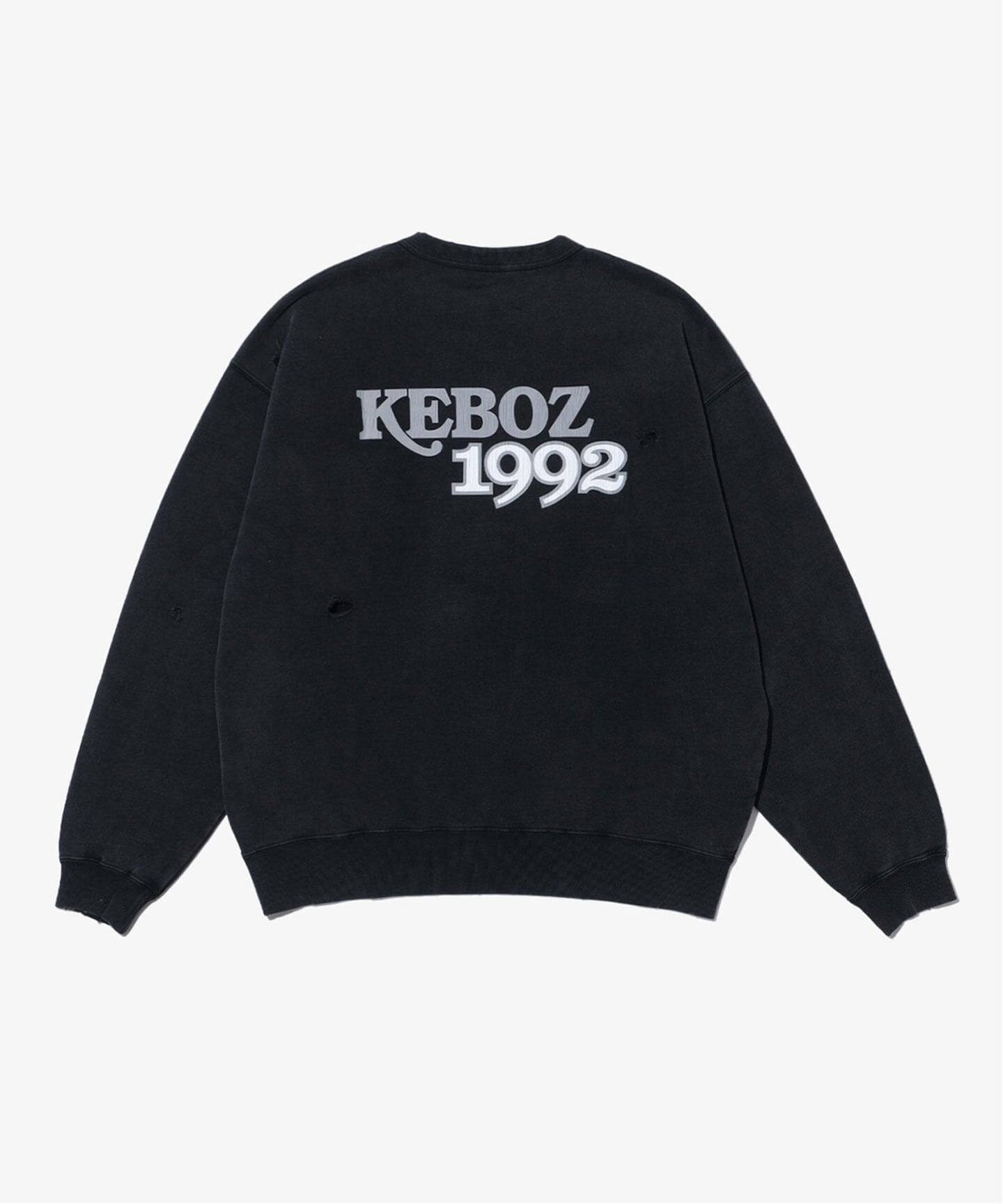 WS WASHED SWEAT CREWNECK（スウェット）｜KEBOZ（ケボズ）の通販 