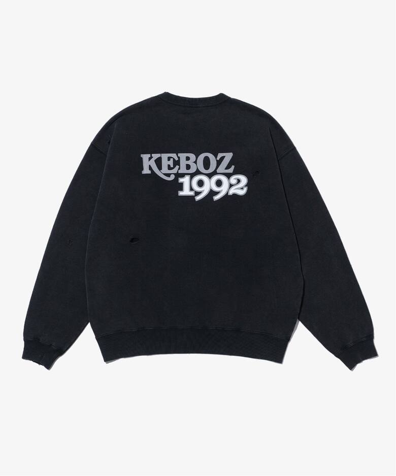 WS WASHED SWEAT CREWNECK（スウェット）｜KEBOZ（ケボズ）の通販 