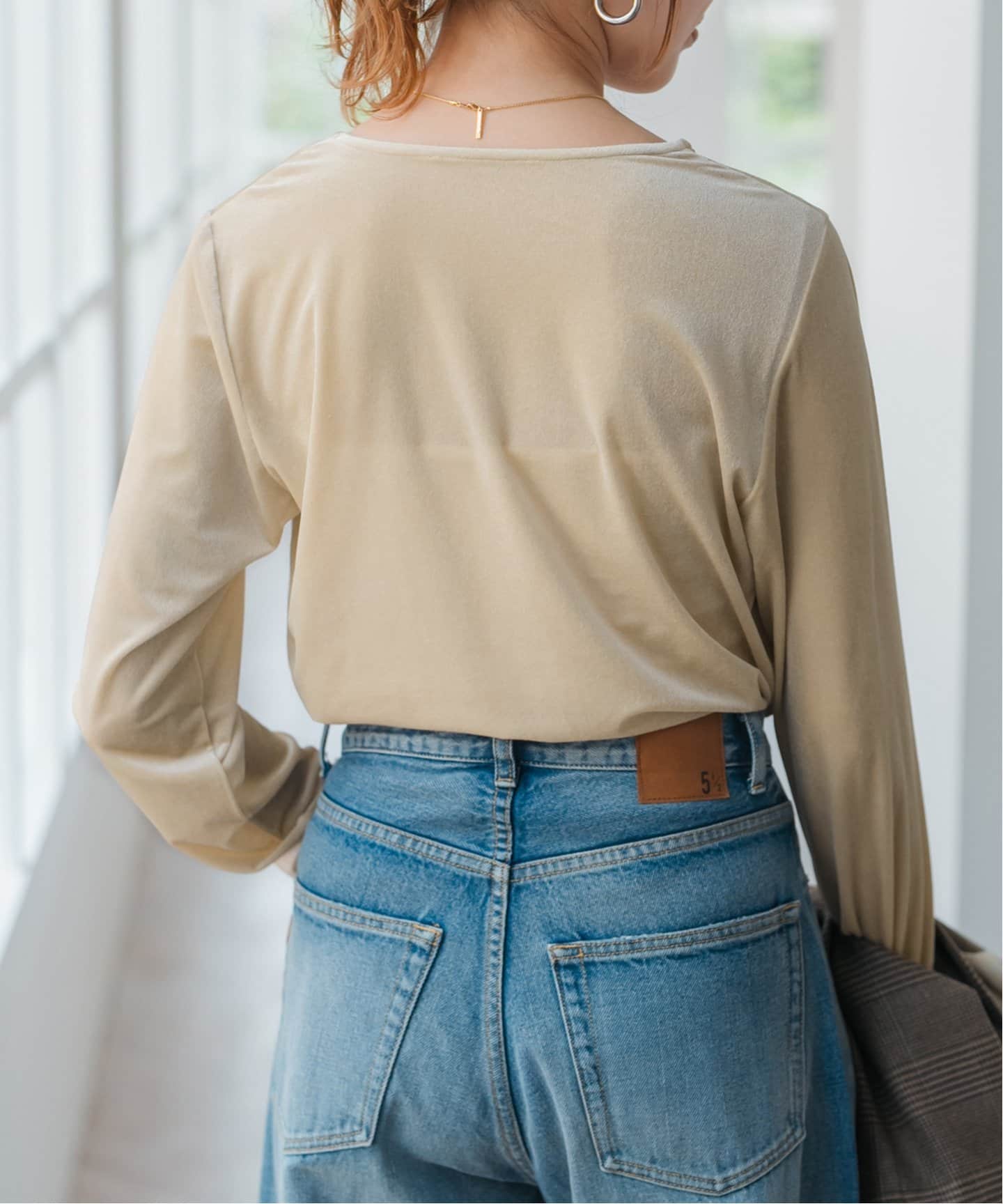 シアーベロアプルオーバー（Tシャツ／カットソー）｜Spick and Span