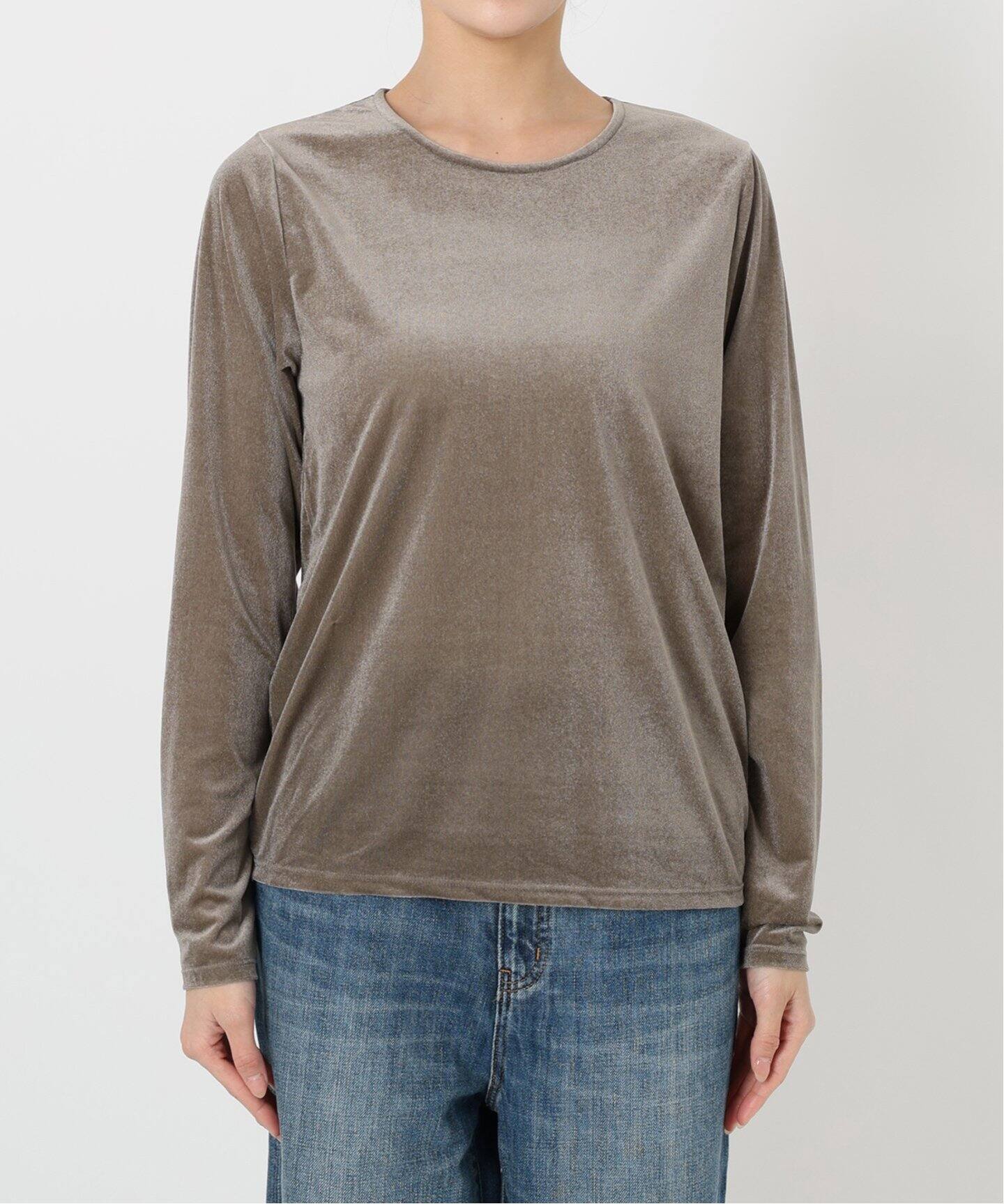 シアーベロアプルオーバー（Tシャツ／カットソー）｜Spick and Span