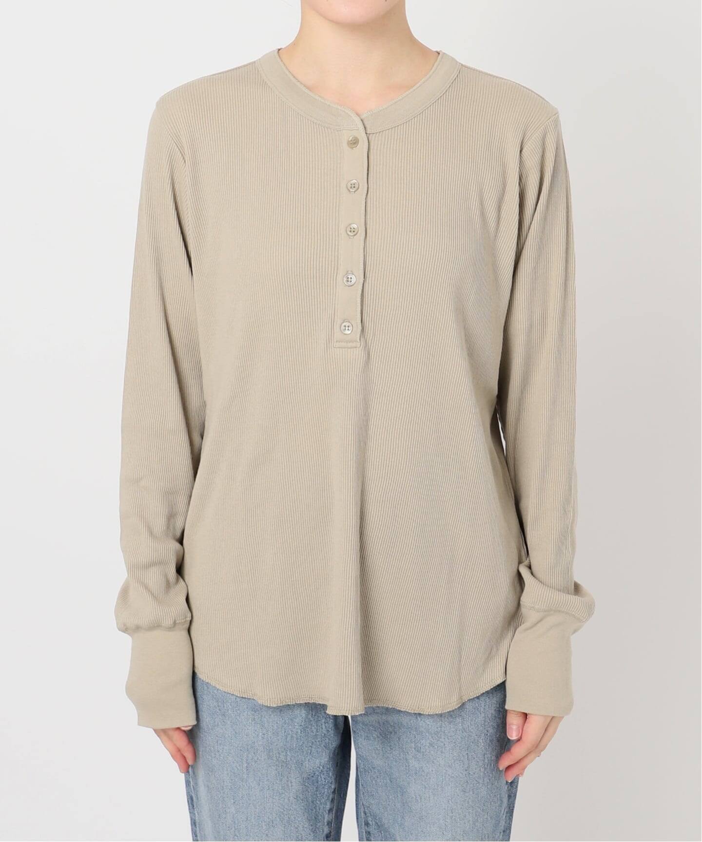 リブヘンリーネックプルオーバー（Tシャツ／カットソー）｜Spick and