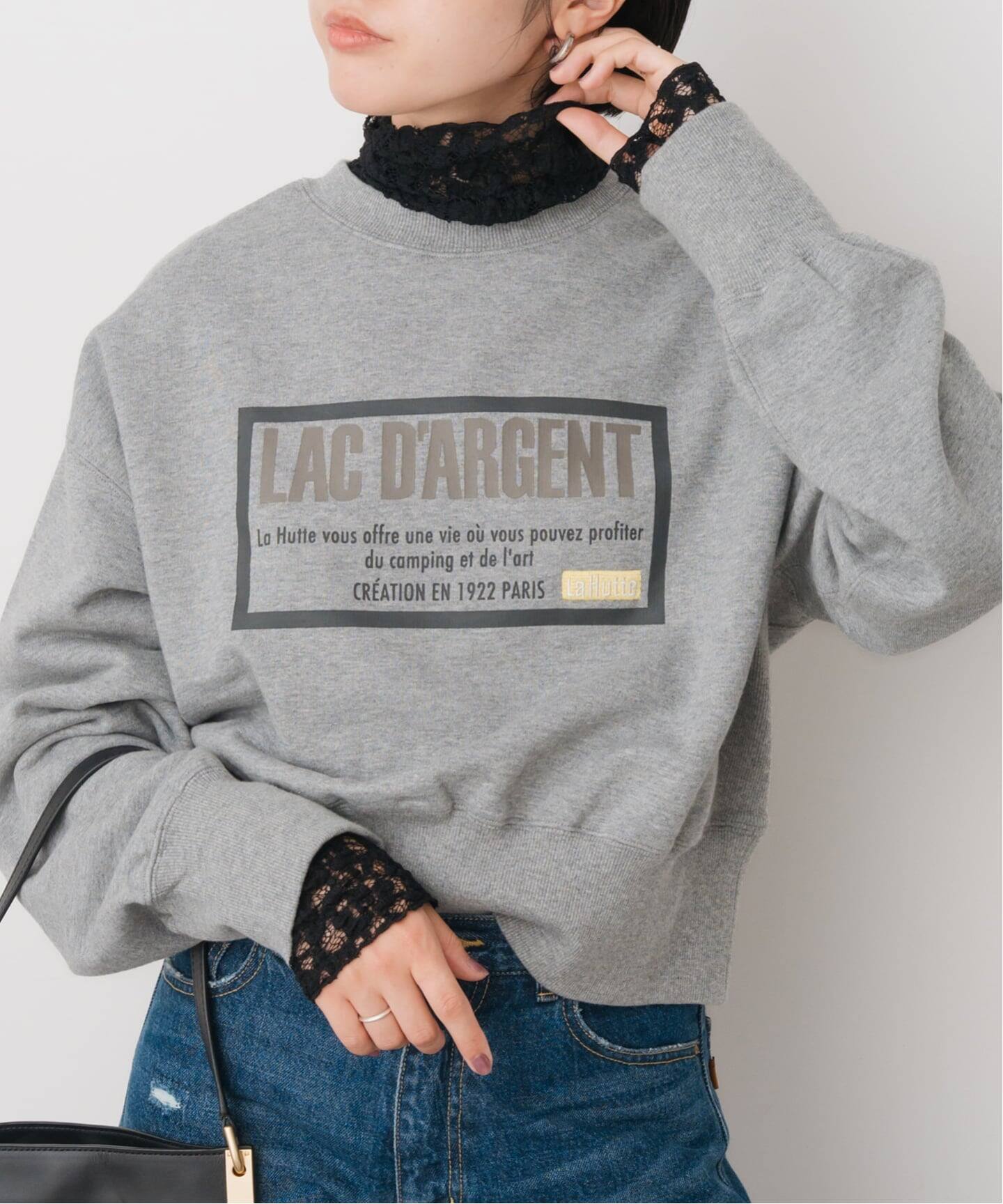 スピック＆スパン（Spick and Span）/シュリンクレースハイネックプルオーバー シュリンクレースハイネックプルオーバー（Tシャツ／カットソー