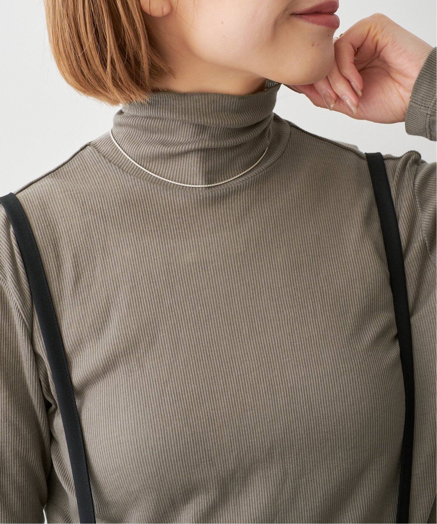 リブハイネックプルオーバー（Tシャツ／カットソー）｜Spick and Span 