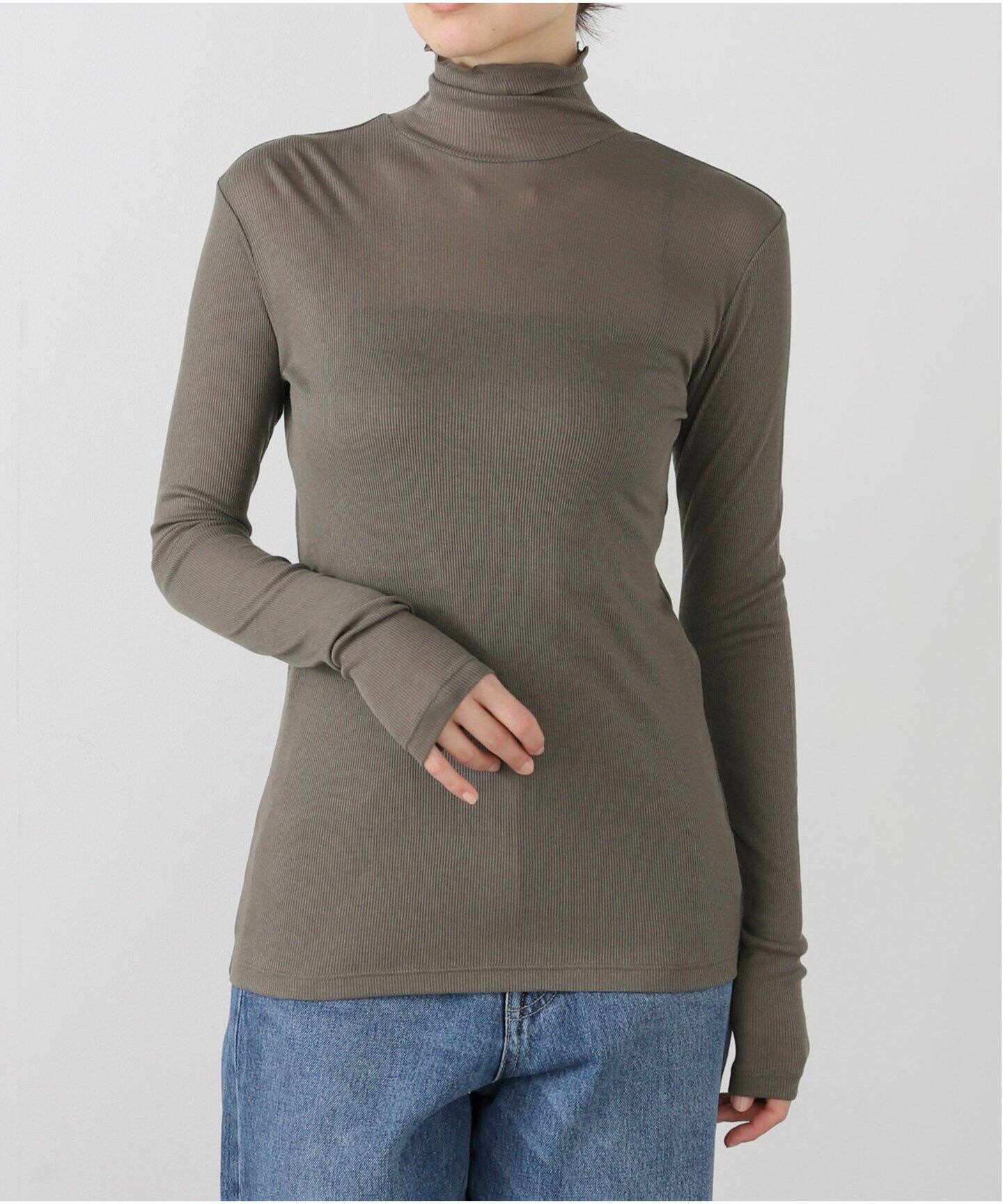 リブハイネックプルオーバー（Tシャツ／カットソー）｜Spick and Span 
